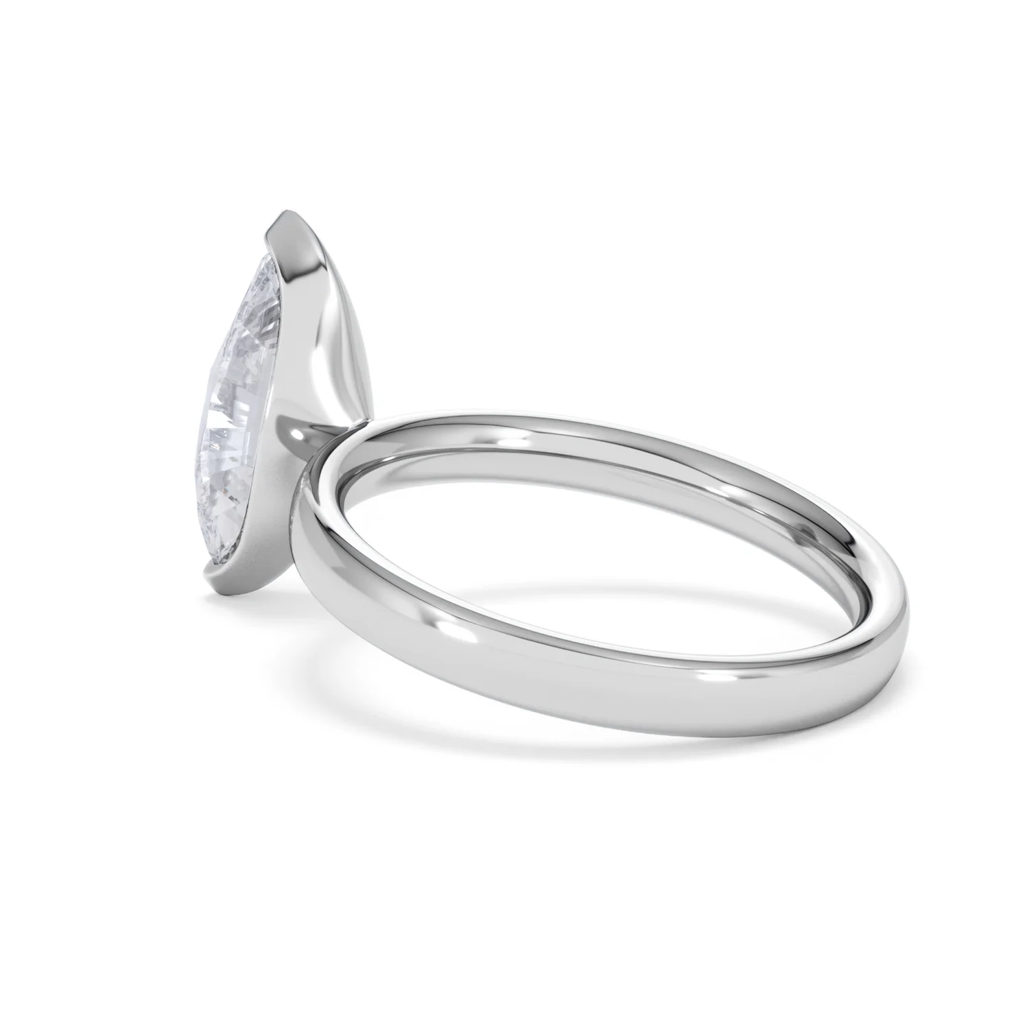 Origin 2.00ct Marquise Cut Lab Diamond Solitaire Engagement Ring in Platinum - Image 59