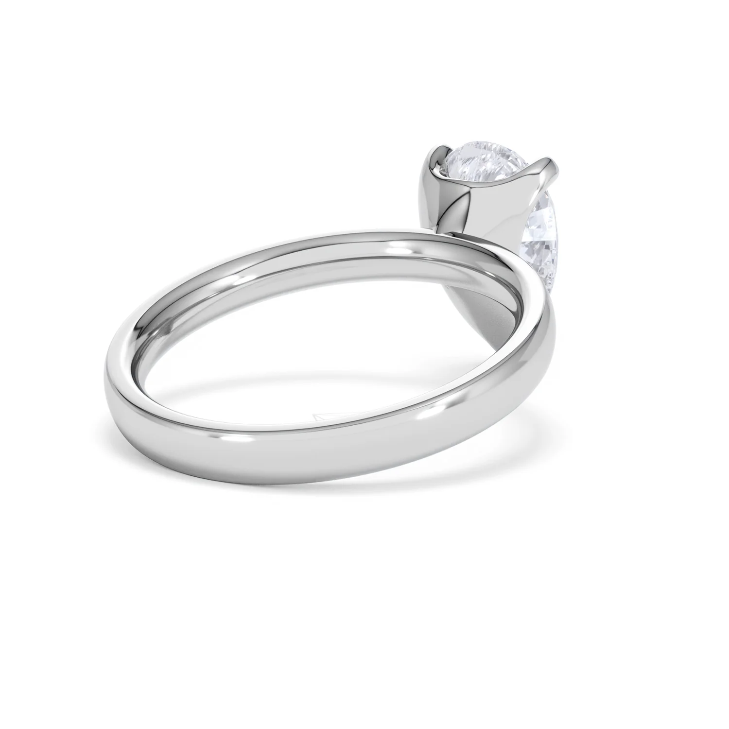 Origin 2.00ct Pear Cut Lab Diamond Solitaire Engagement Ring in 18K White Gold - Image 39