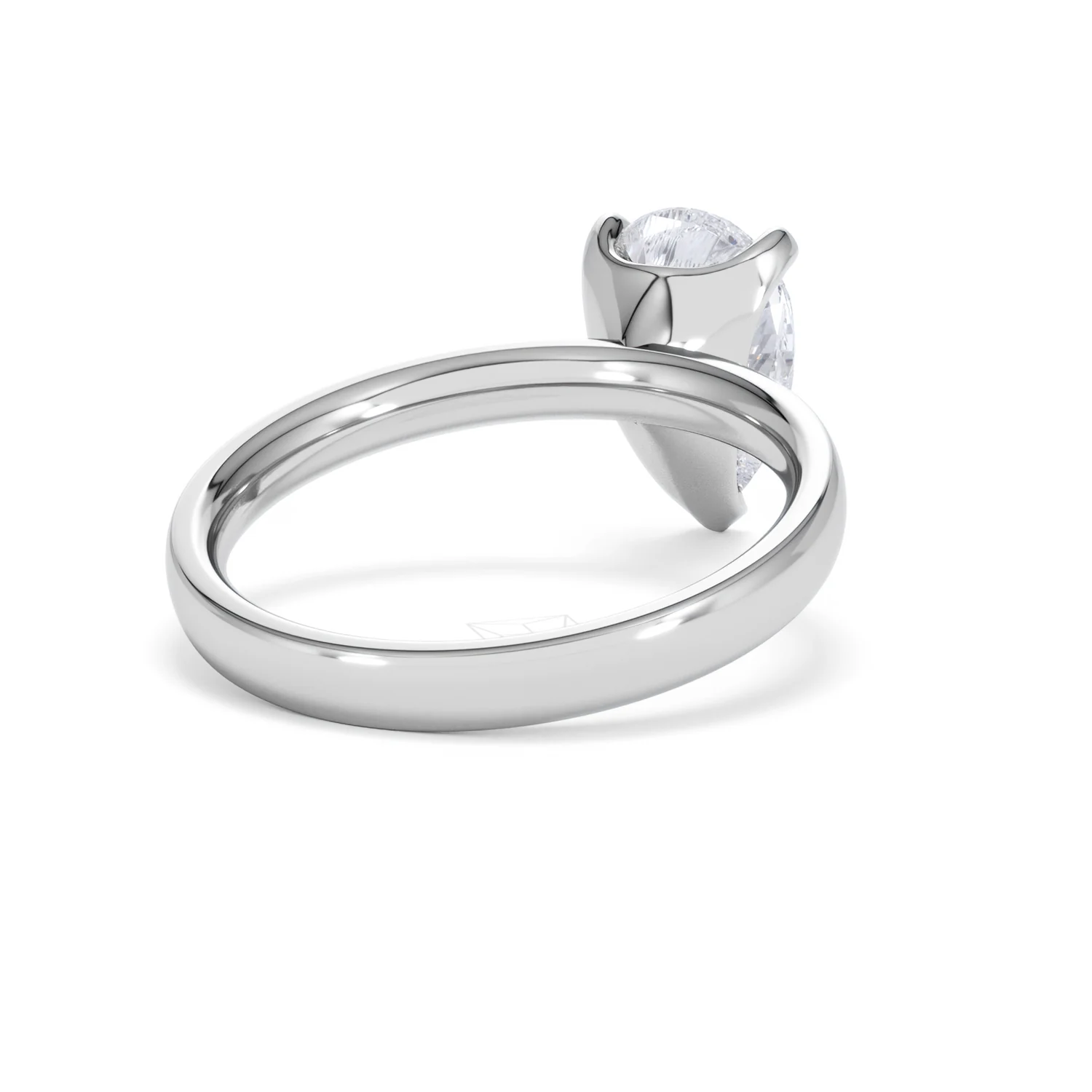 Origin 2.00ct Pear Cut Lab Diamond Solitaire Engagement Ring in 18K White Gold - Image 41