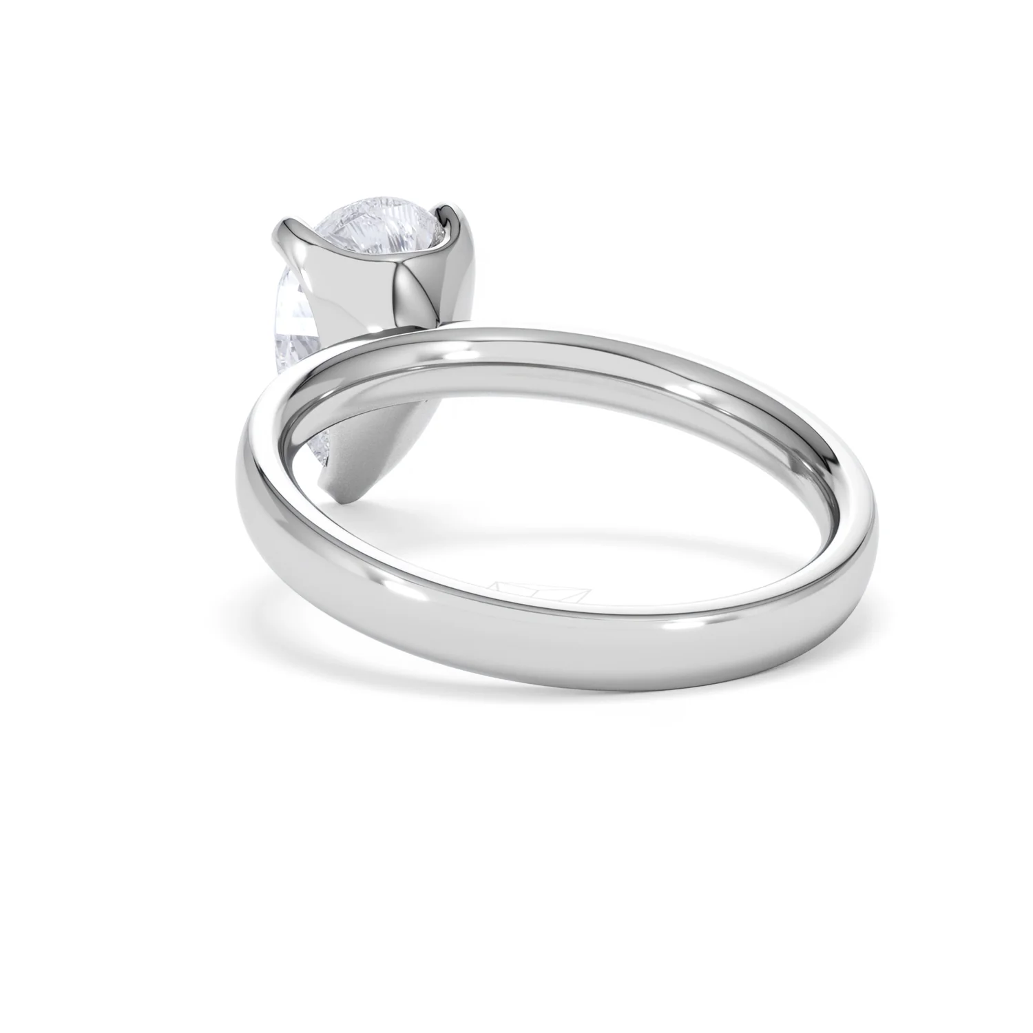 Origin 2.00ct Pear Cut Lab Diamond Solitaire Engagement Ring in 18K White Gold - Image 53