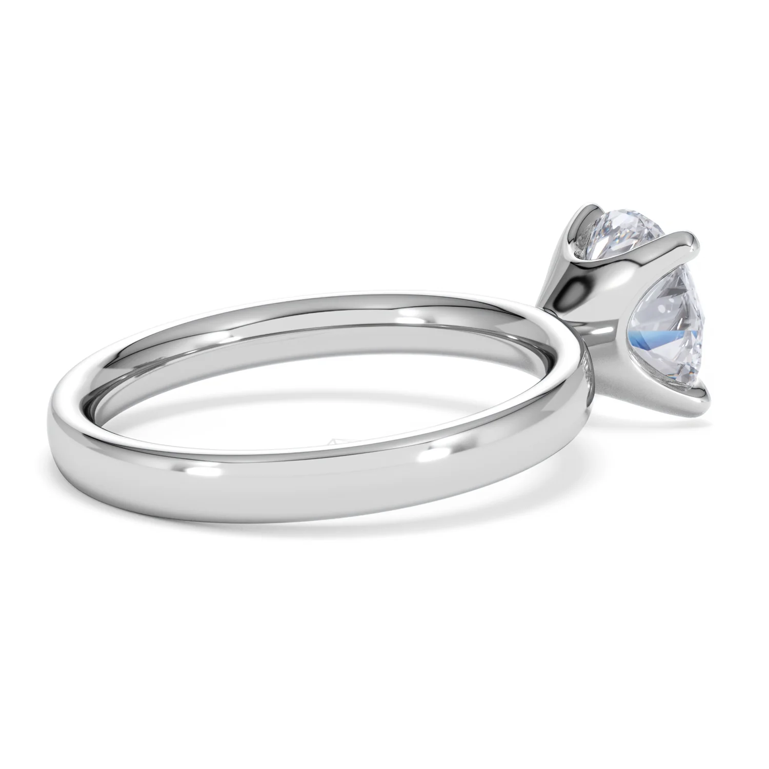 Origin 2.00ct Round Cut Lab Diamond Solitaire Engagement Ring in 18K White Gold - Image 34
