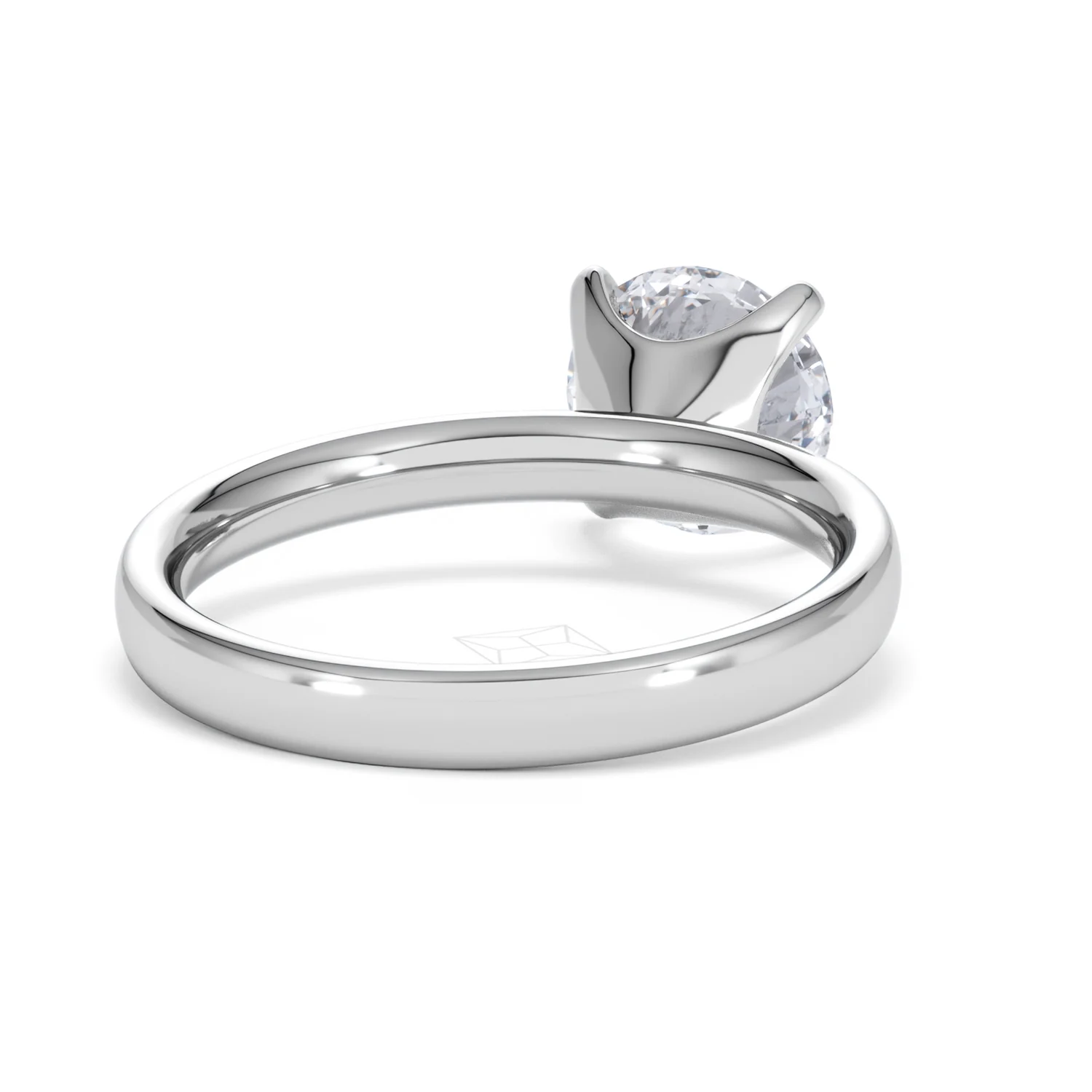 Origin 2.00ct Round Cut Lab Diamond Solitaire Engagement Ring in 18K White Gold - Image 42