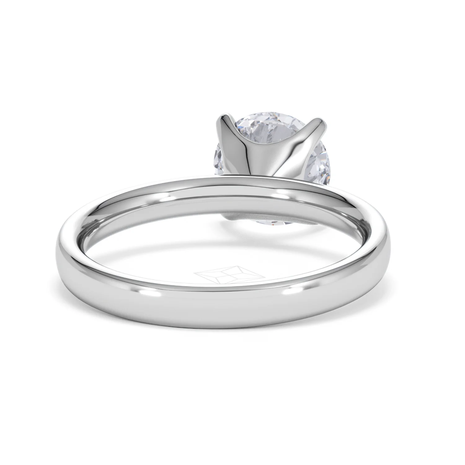 Origin 2.00ct Round Cut Lab Diamond Solitaire Engagement Ring in 18K White Gold - Image 44