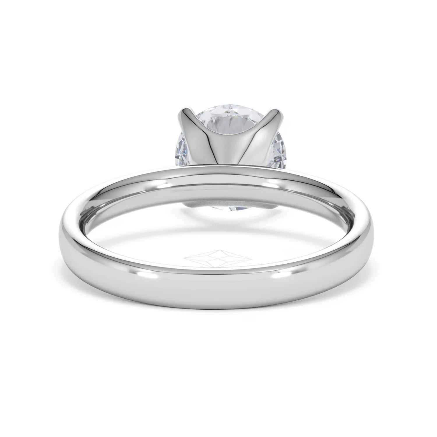 Origin 2.00ct Round Cut Lab Diamond Solitaire Engagement Ring in 18K White Gold - Image 46