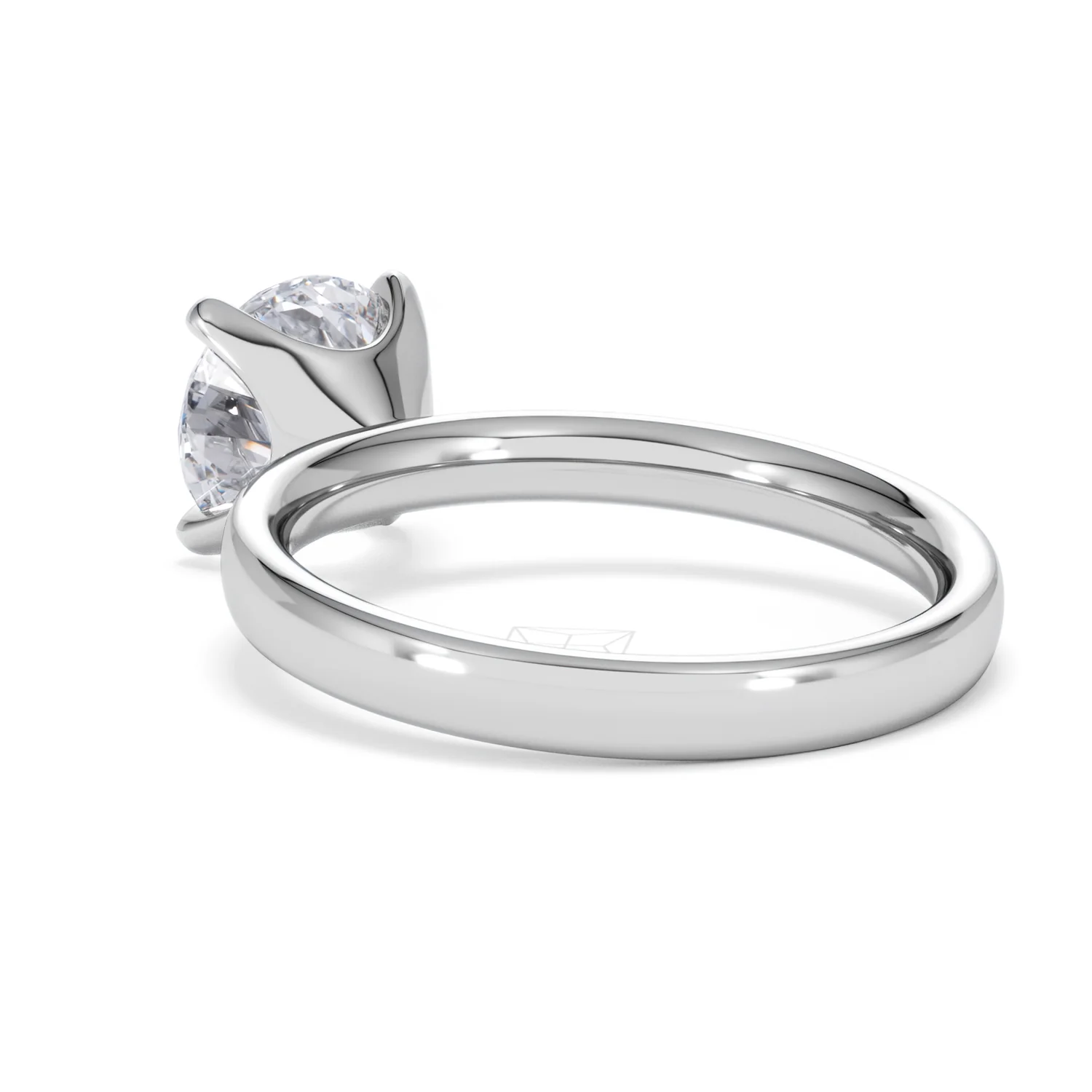 Origin 2.00ct Round Cut Lab Diamond Solitaire Engagement Ring in 18K White Gold - Image 55