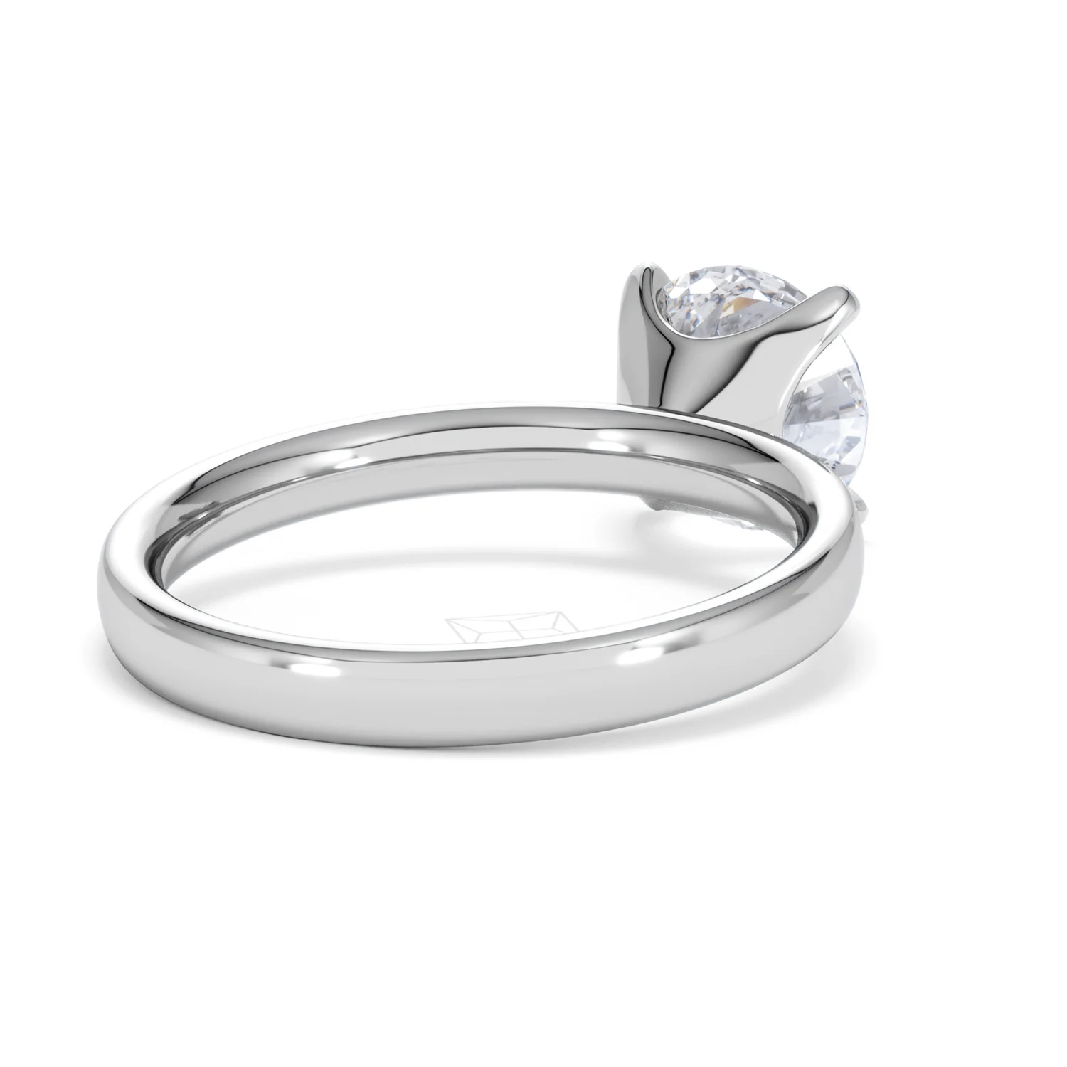 Origin 2.00ct Round Cut Lab Diamond Solitaire Engagement Ring in Platinum - Image 40