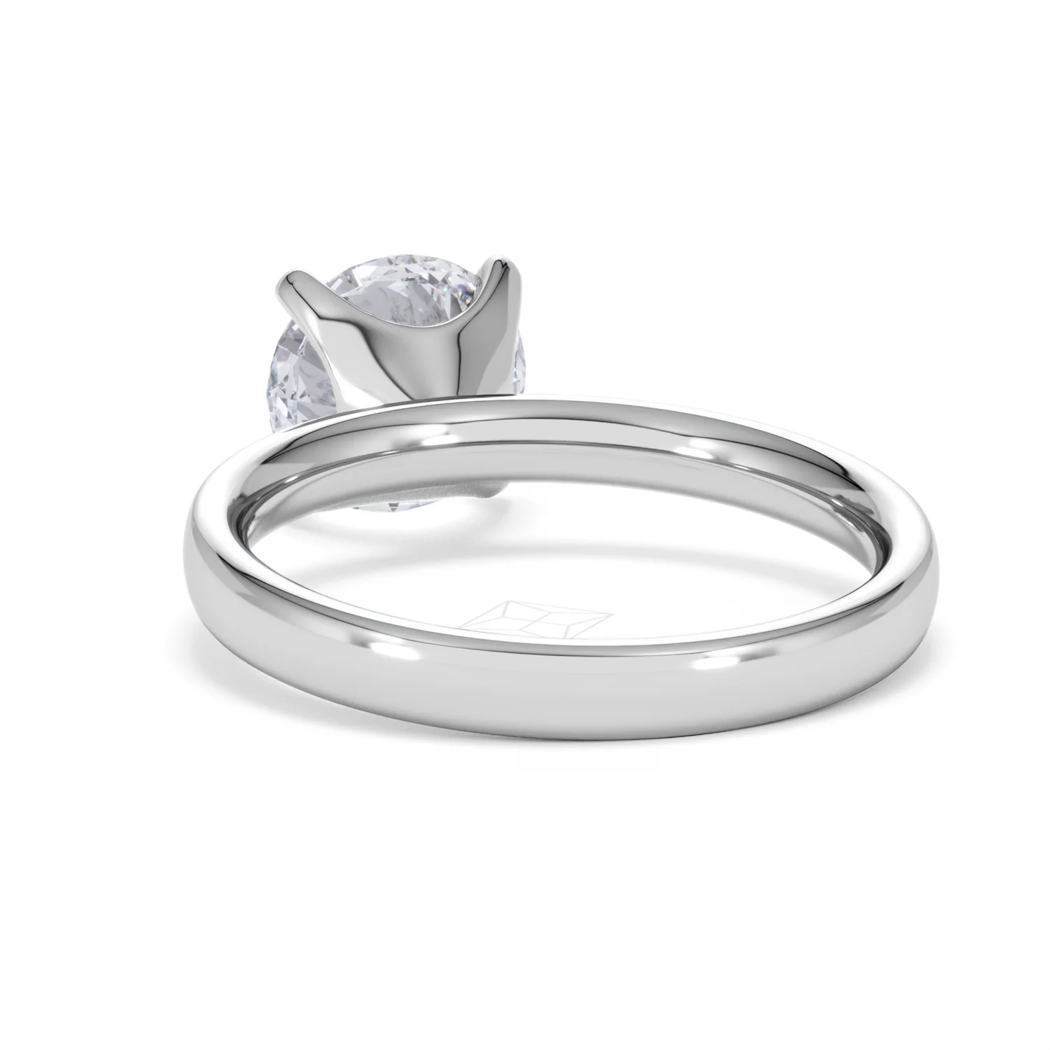 Origin 2.00ct Round Cut Lab Diamond Solitaire Engagement Ring in Platinum - Image 51