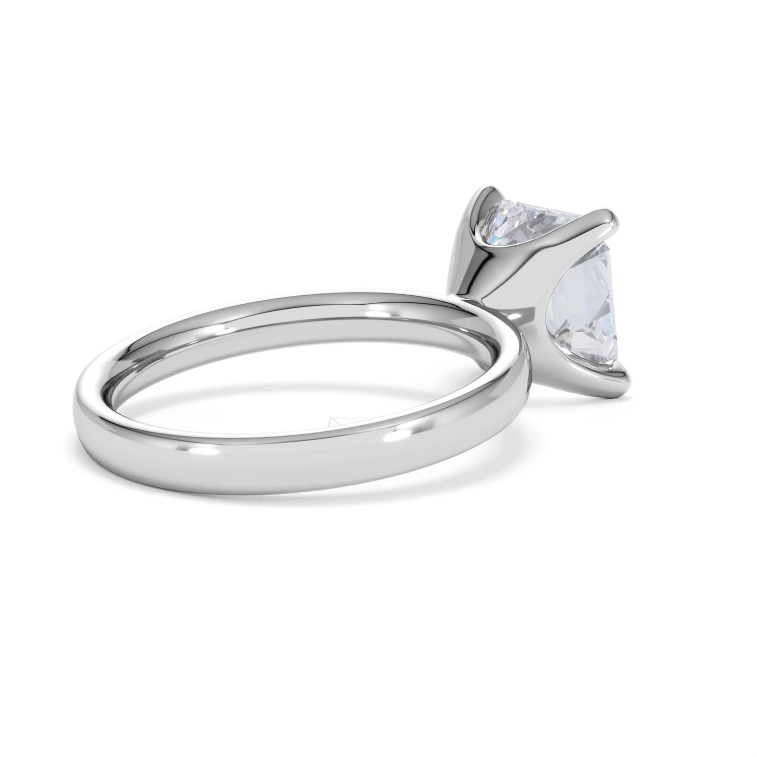 Origin 3.00ct Asscher Cut Lab Diamond Solitaire Engagement Ring in Platinum - Image 36