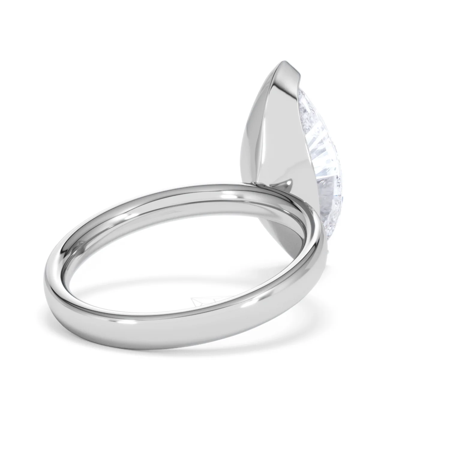 Origin 3.00ct Marquise Cut Lab Diamond Solitaire Engagement Ring in 18K White Gold - Image 39