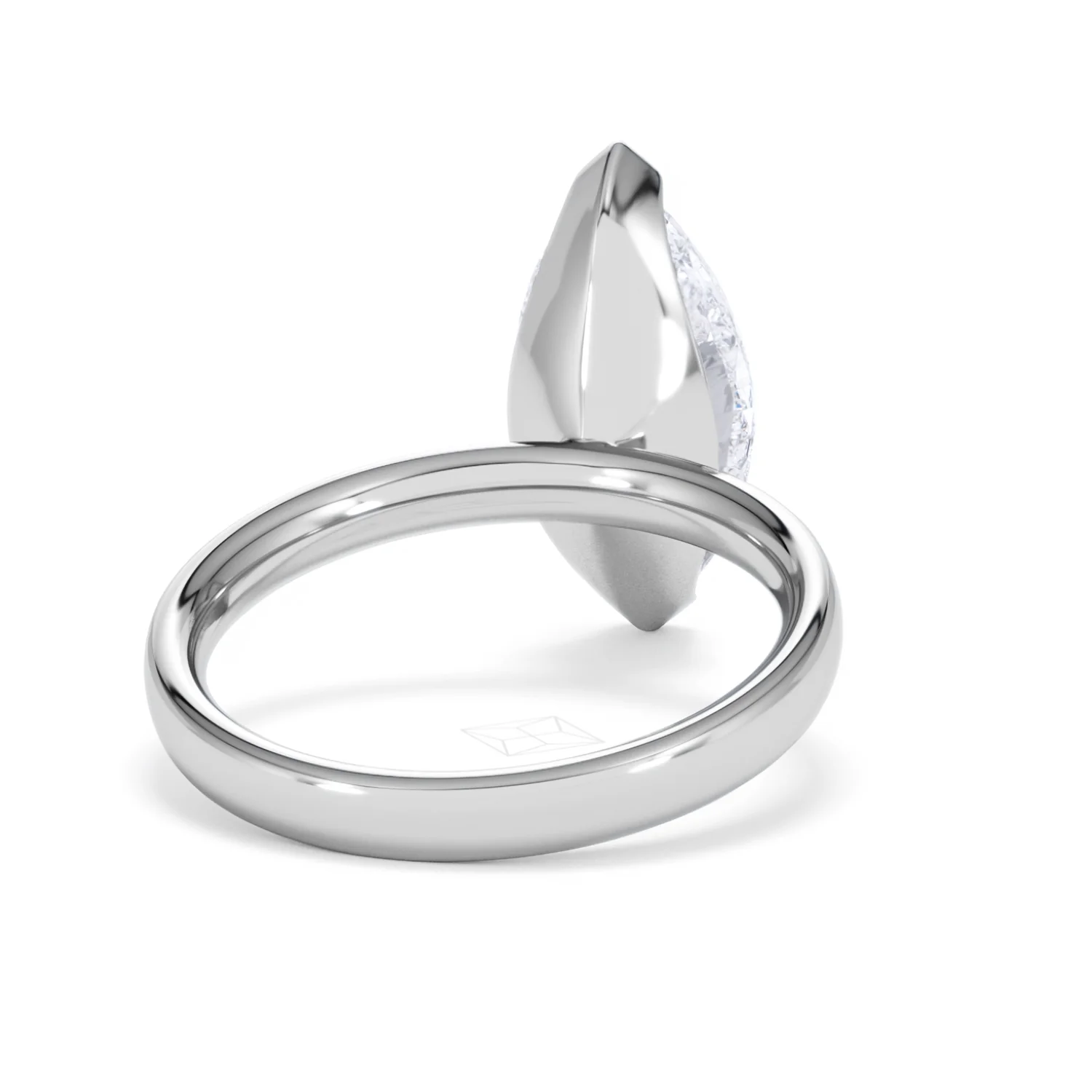 Origin 3.00ct Marquise Cut Lab Diamond Solitaire Engagement Ring in 18K White Gold - Image 43