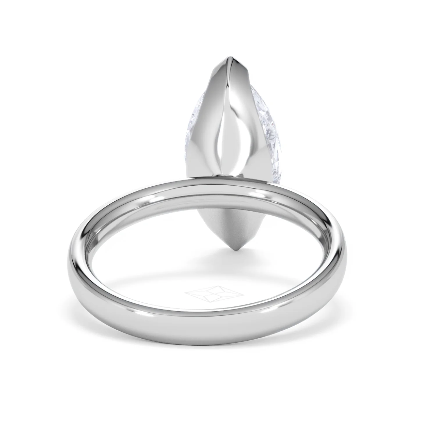 Origin 3.00ct Marquise Cut Lab Diamond Solitaire Engagement Ring in 18K White Gold - Image 45