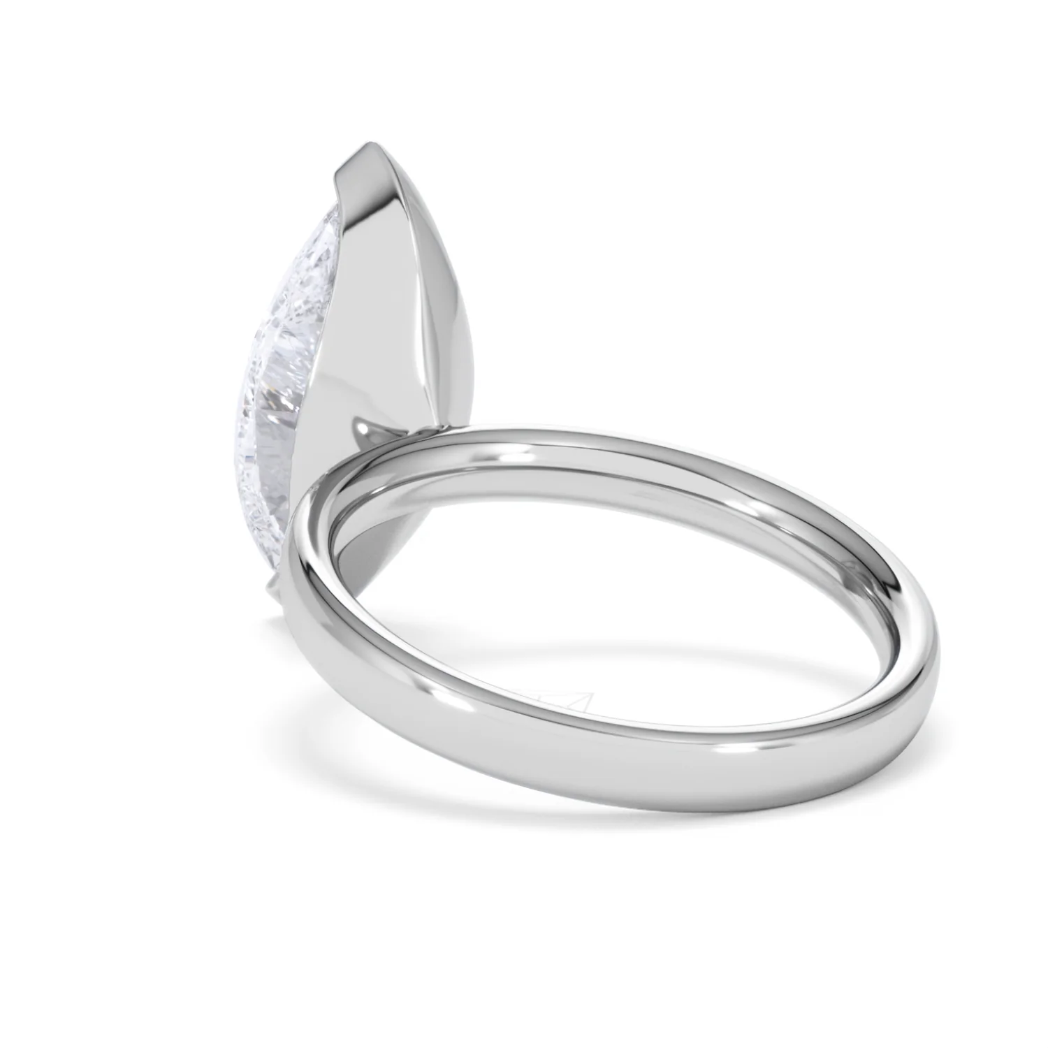 Origin 3.00ct Marquise Cut Lab Diamond Solitaire Engagement Ring in 18K White Gold - Image 55