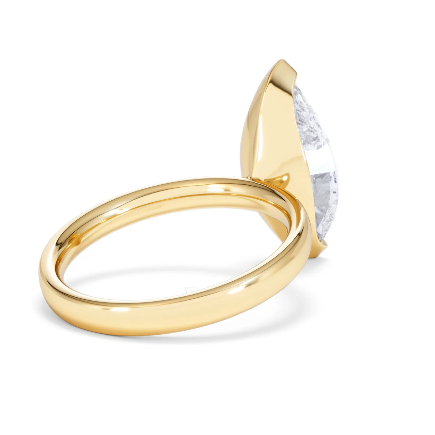Origin 3.00ct Marquise Cut Lab Diamond Solitaire Engagement Ring in 18K Yellow Gold - Image 38