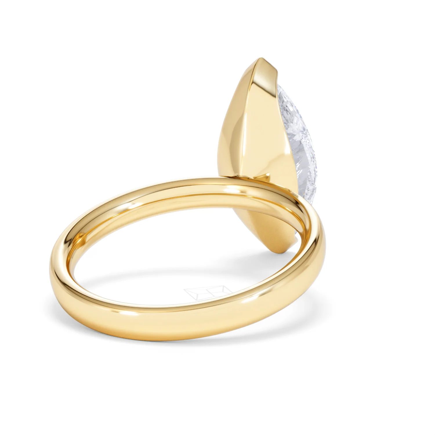 Origin 3.00ct Marquise Cut Lab Diamond Solitaire Engagement Ring in 18K Yellow Gold - Image 41
