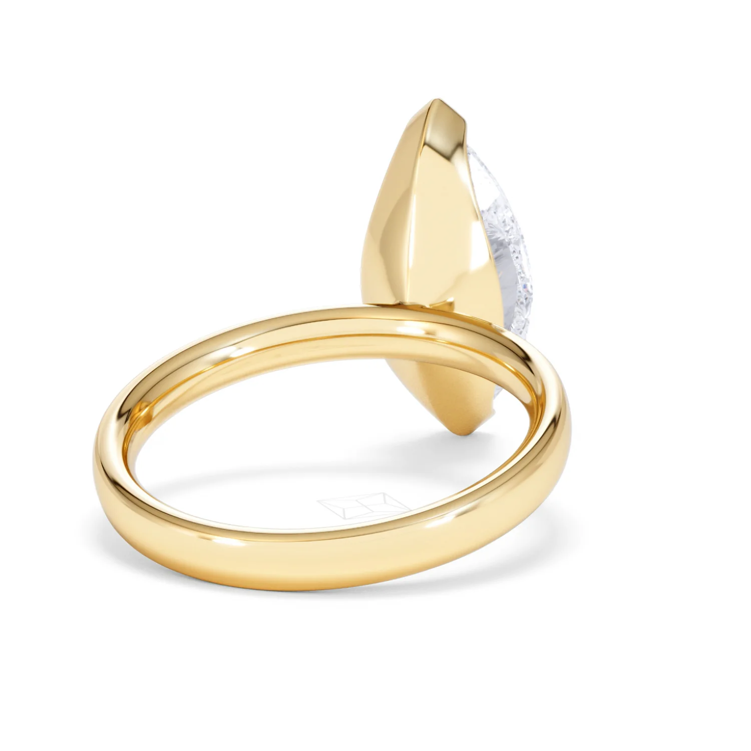 Origin 3.00ct Marquise Cut Lab Diamond Solitaire Engagement Ring in 18K Yellow Gold - Image 42
