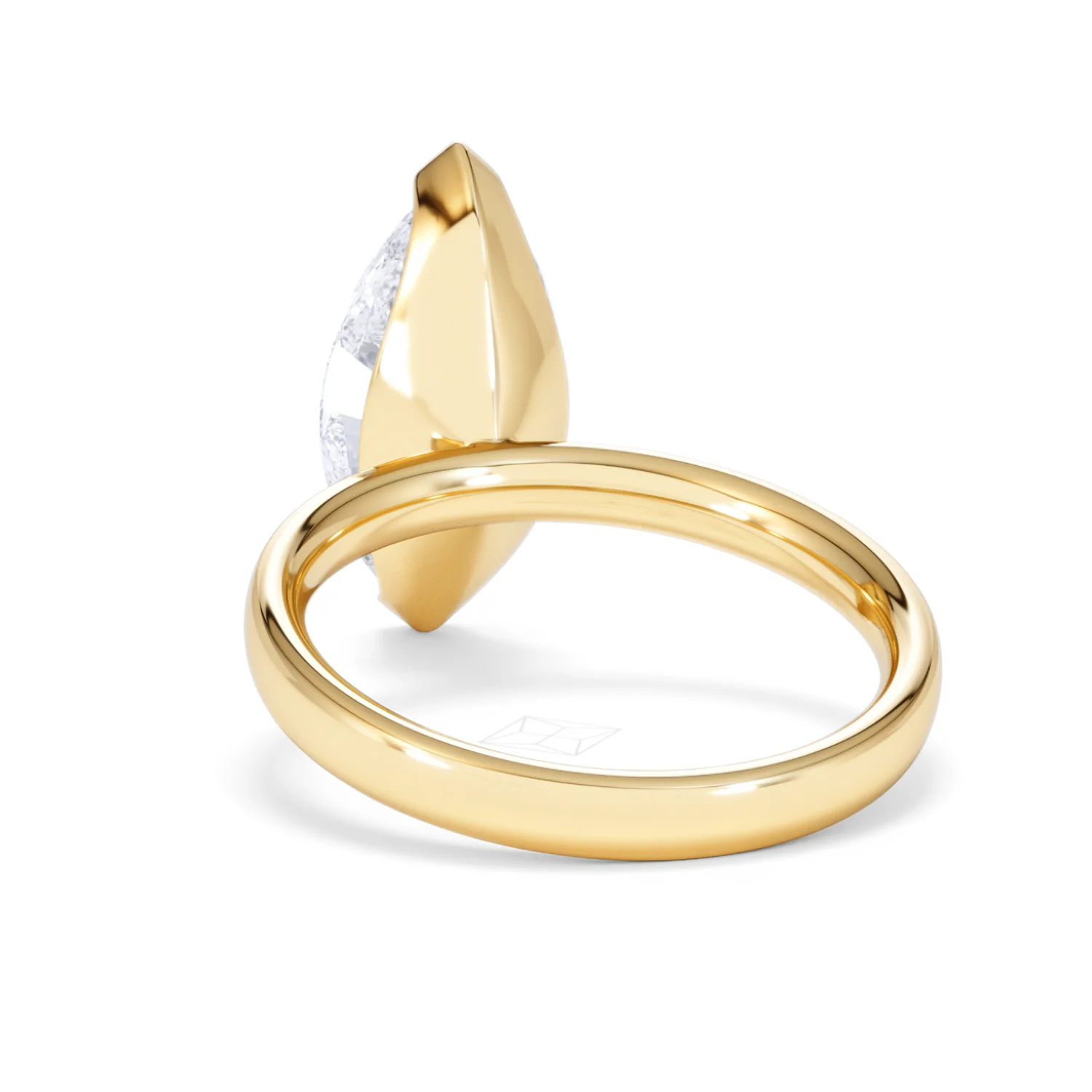 Origin 3.00ct Marquise Cut Lab Diamond Solitaire Engagement Ring in 18K Yellow Gold - Image 51