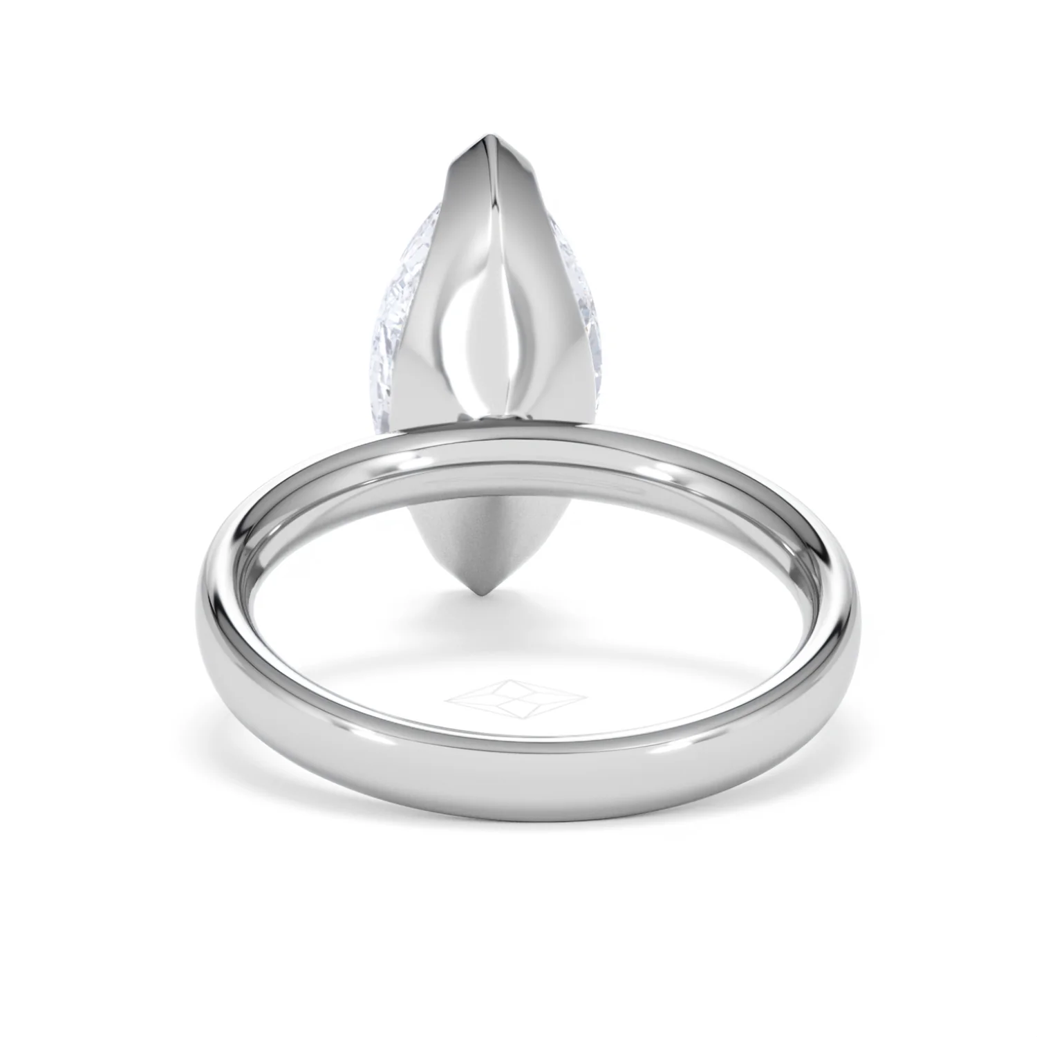 Origin 3.00ct Marquise Cut Lab Diamond Solitaire Engagement Ring in Platinum - Image 48