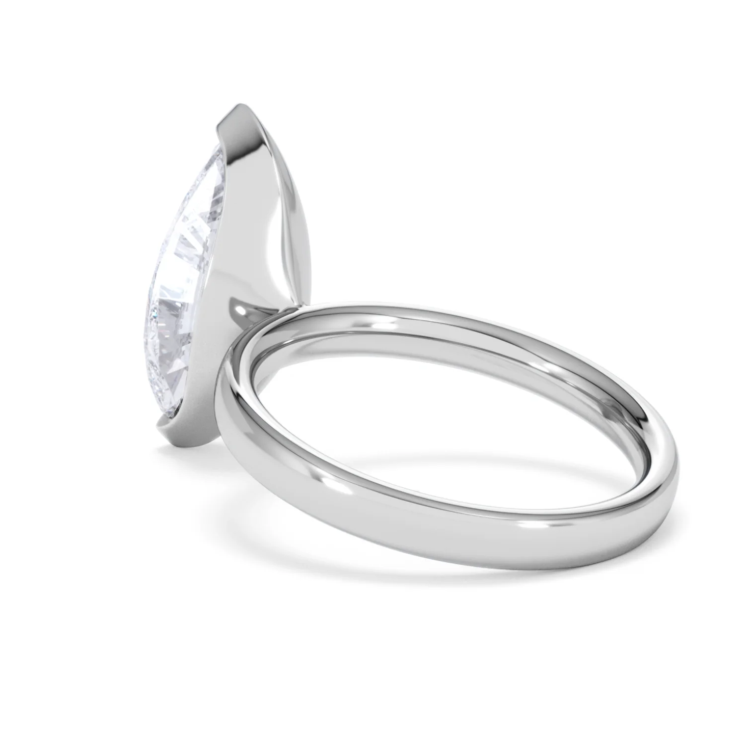 Origin 3.00ct Marquise Cut Lab Diamond Solitaire Engagement Ring in Platinum - Image 57