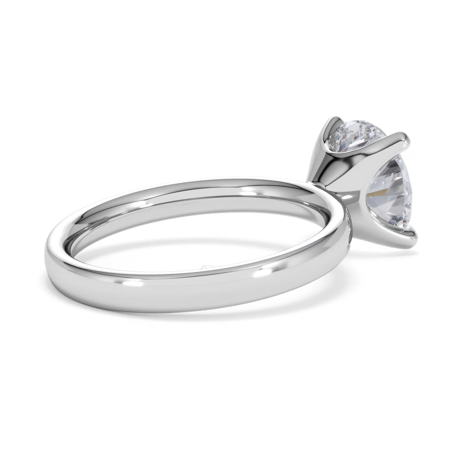 Origin 3.00ct Round Cut Lab Diamond Solitaire Engagement Ring in Platinum - Image 35