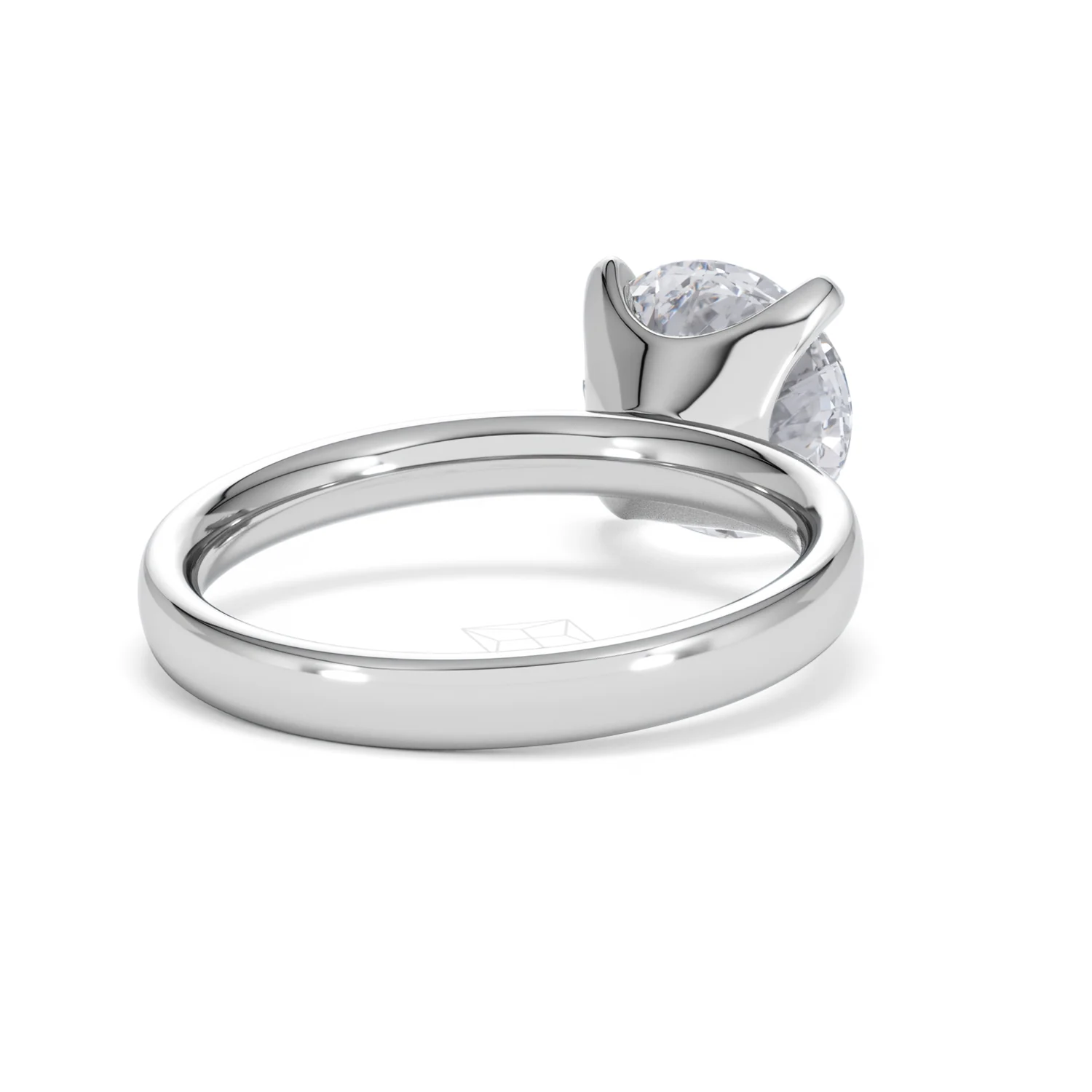 Origin 3.00ct Round Cut Lab Diamond Solitaire Engagement Ring in Platinum - Image 41