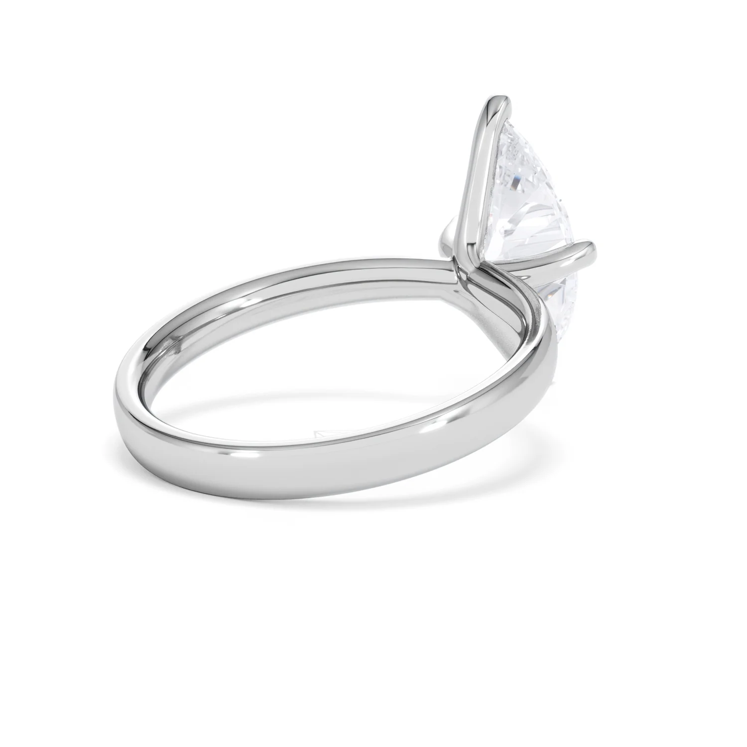 Origin Twist 2.00ct Marquise Cut Lab Diamond Solitaire Engagement Ring in 18K White Gold - Image 38