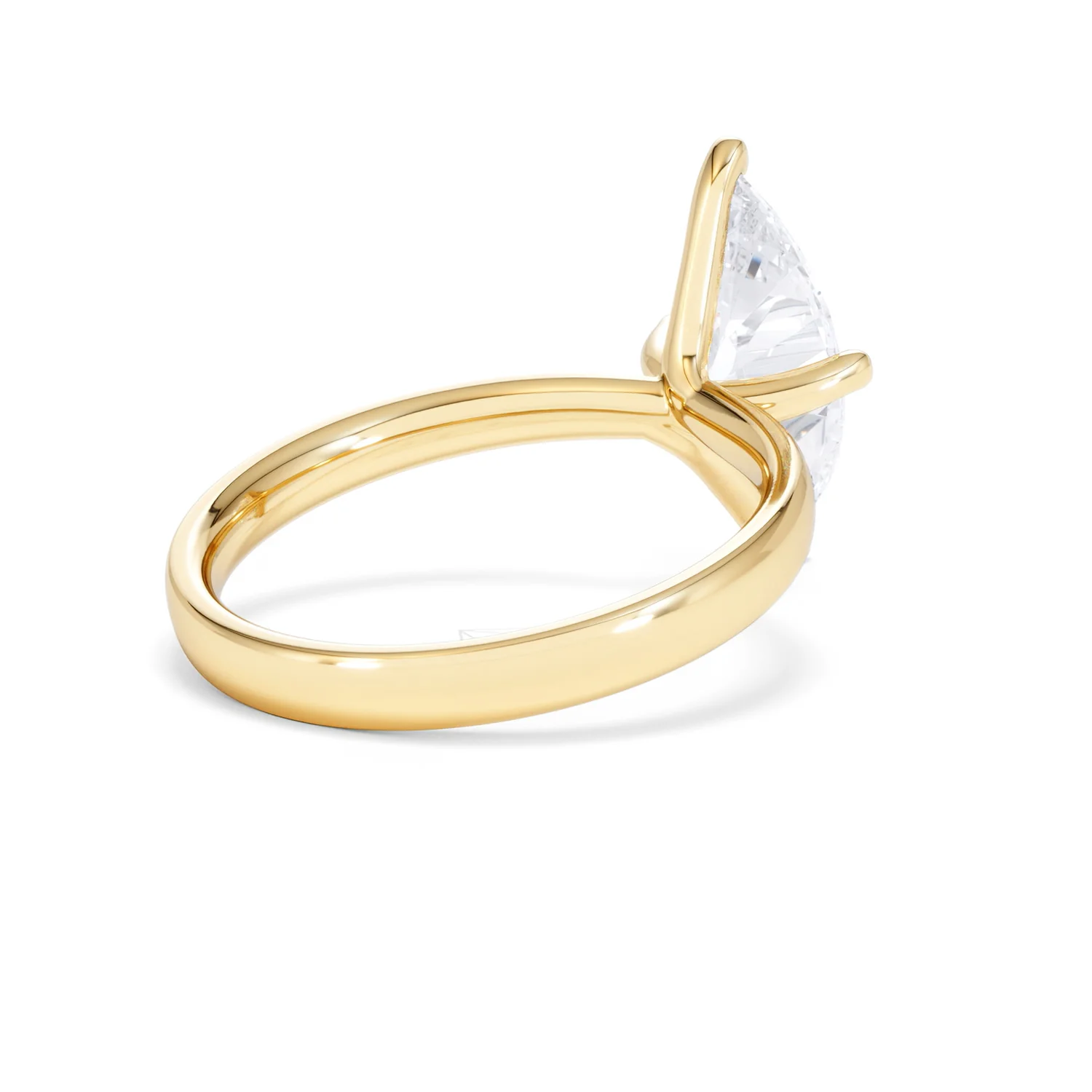 Origin Twist 2.00ct Marquise Cut Lab Diamond Solitaire Engagement Ring in 18K Yellow Gold - Image 38