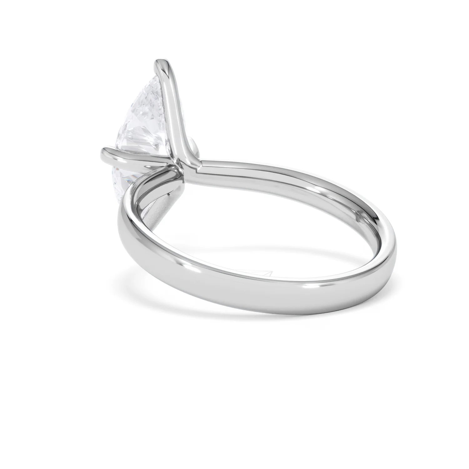 Origin Twist 2.00ct Marquise Cut Lab Diamond Solitaire Engagement Ring in Platinum - Image 55