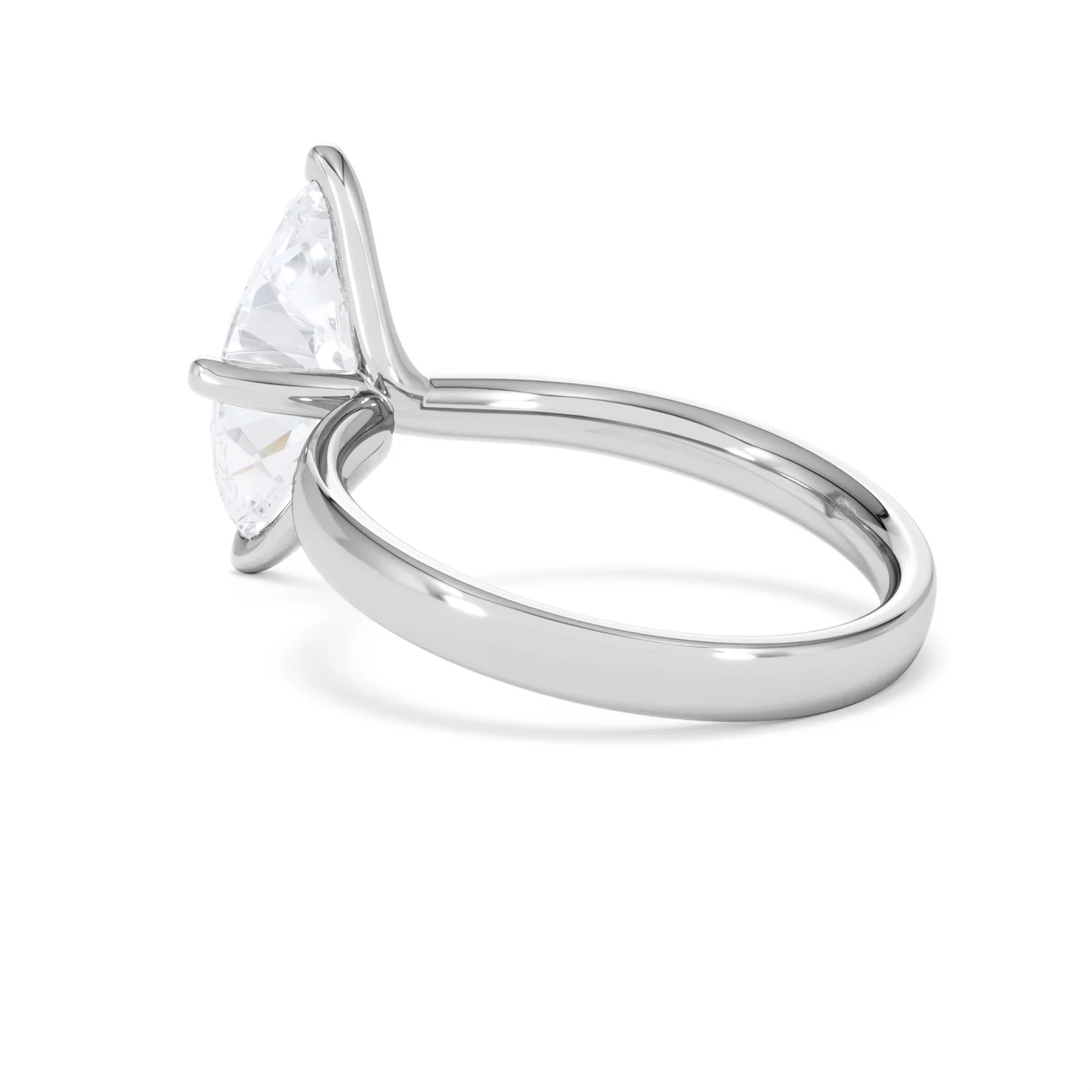 Origin Twist 2.00ct Marquise Cut Lab Diamond Solitaire Engagement Ring in Platinum - Image 58