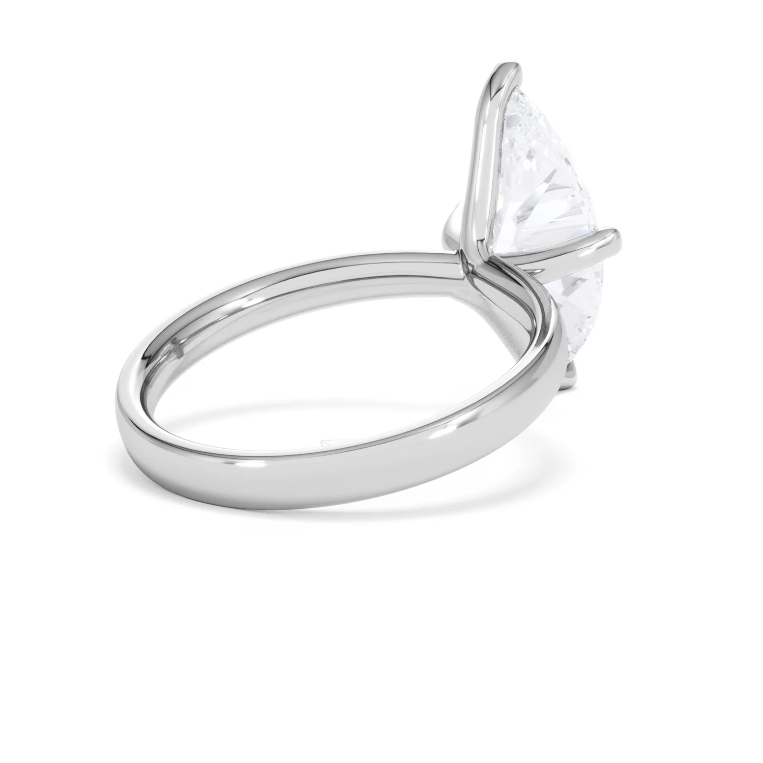 Origin Twist 3.00ct Marquise Cut Lab Diamond Solitaire Engagement Ring in 18K White Gold - Image 38