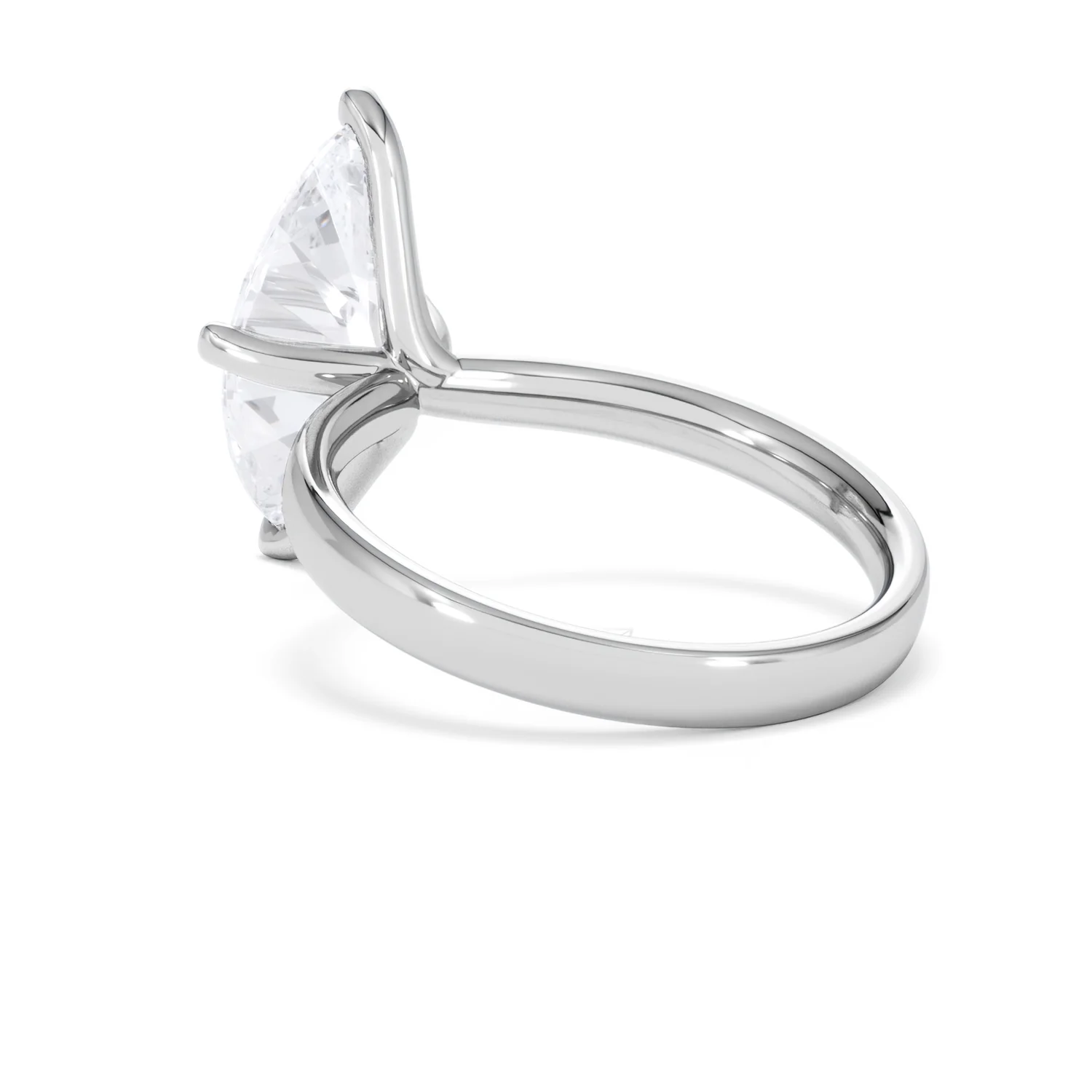Origin Twist 3.00ct Marquise Cut Lab Diamond Solitaire Engagement Ring in 18K White Gold - Image 56
