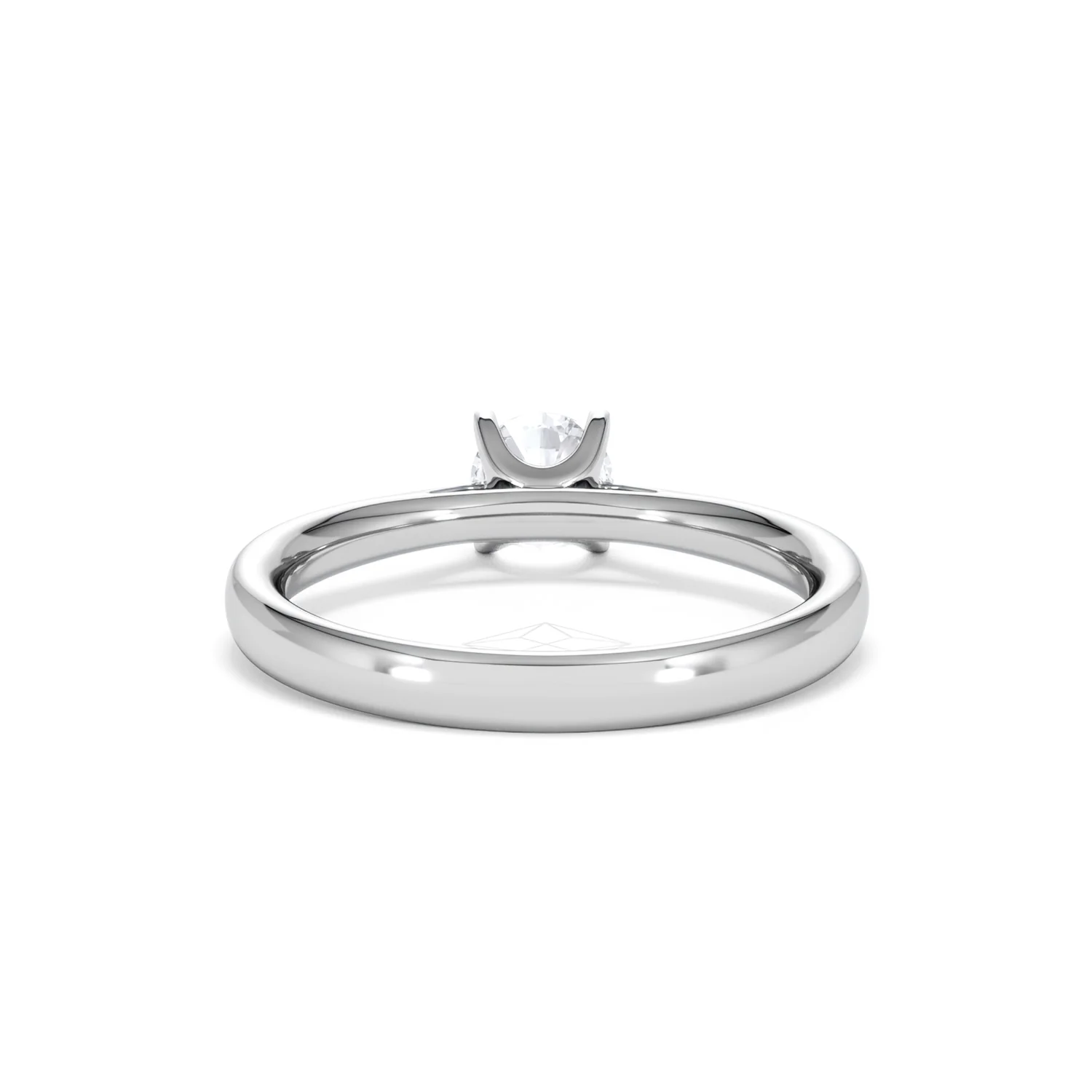 Platinum Half Carat Diamond Engagement Ring Grace Lab F/VS1 - Image 48