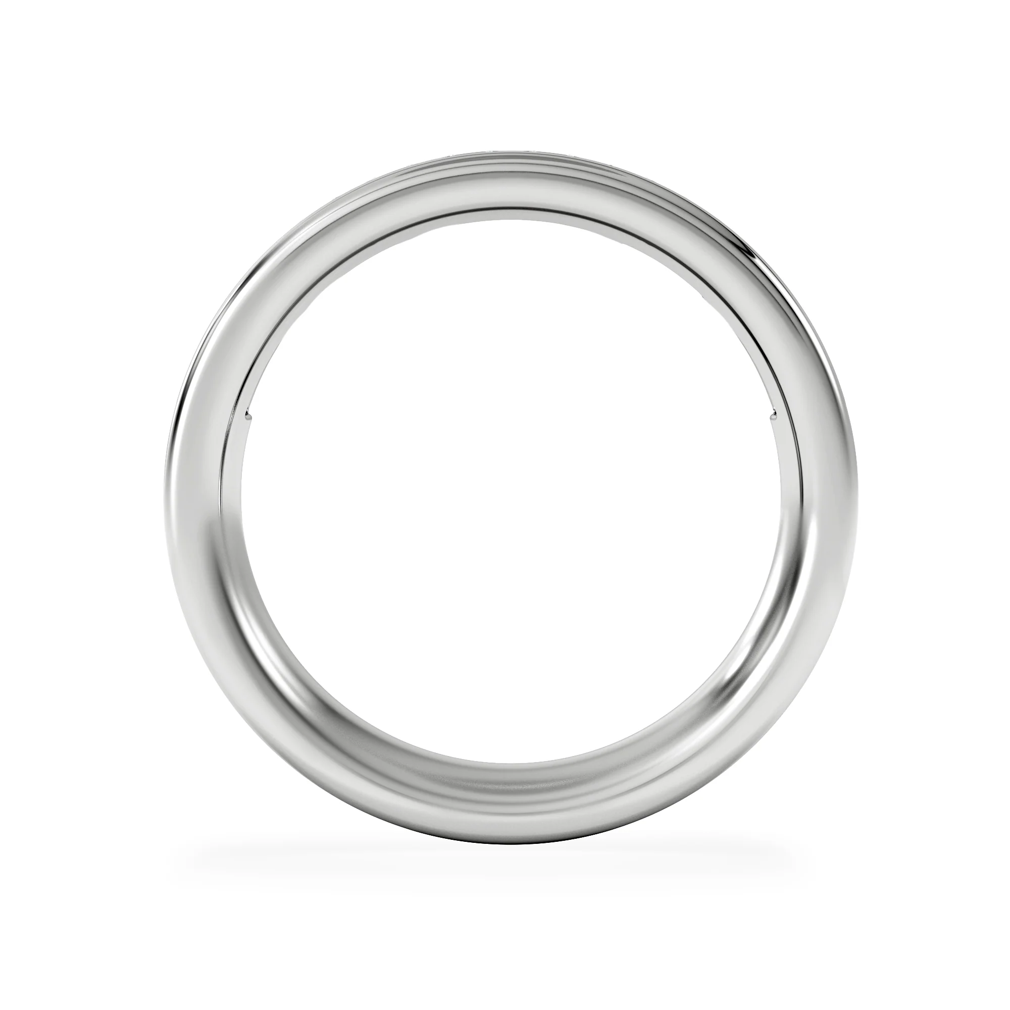 Platinum Princess Diamond Half Eternity Ring 1.00CT H/SI - Image 3
