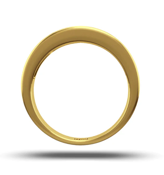 Rae 18K Gold Lab Diamond Half Band Eternity Ring 1.00CT G/VS - Image 3
