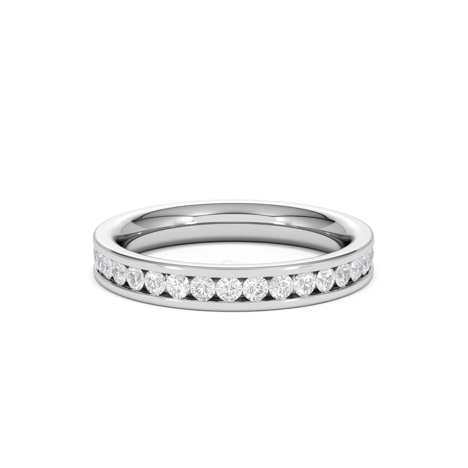 Rae Lab Diamond Eternity Ring Channel Set 1.00ct G/Vs 18K White Gold - Image 10