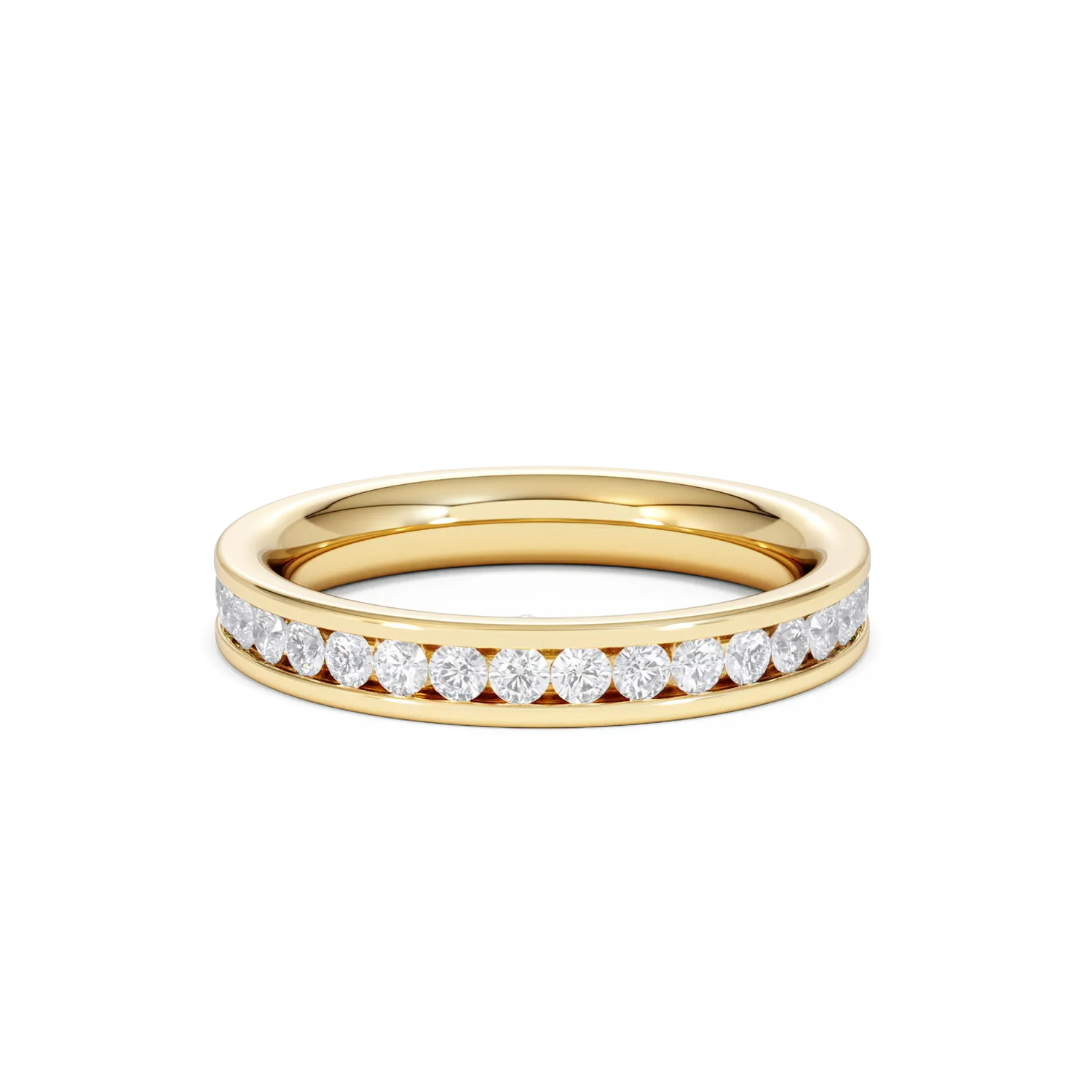 Rae Lab Diamond Eternity Ring Channel Set 1.00ct G/Vs in 18K Gold - Image 26