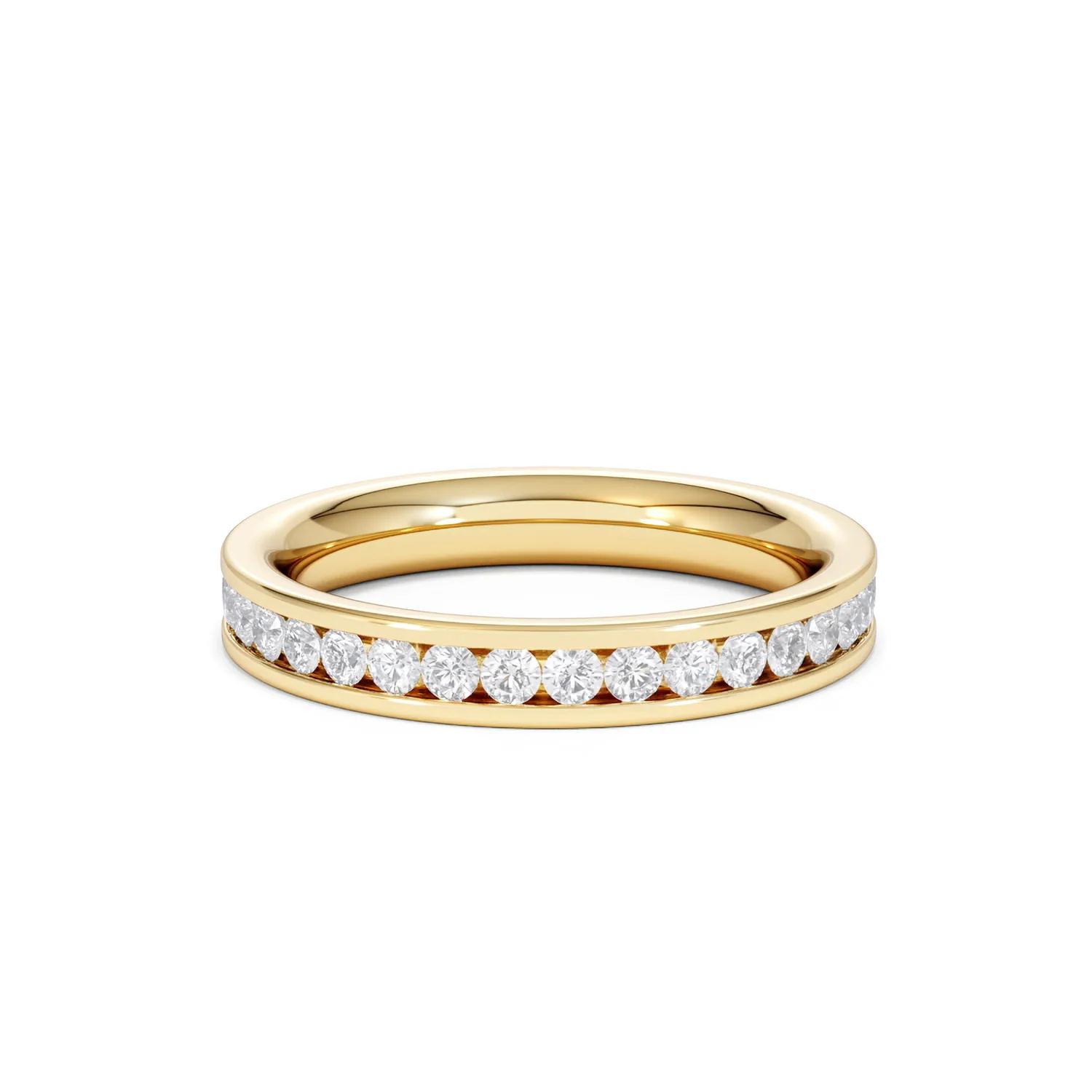 Rae Lab Diamond Eternity Ring Channel Set 1.00ct G/Vs in 18K Gold - Image 58
