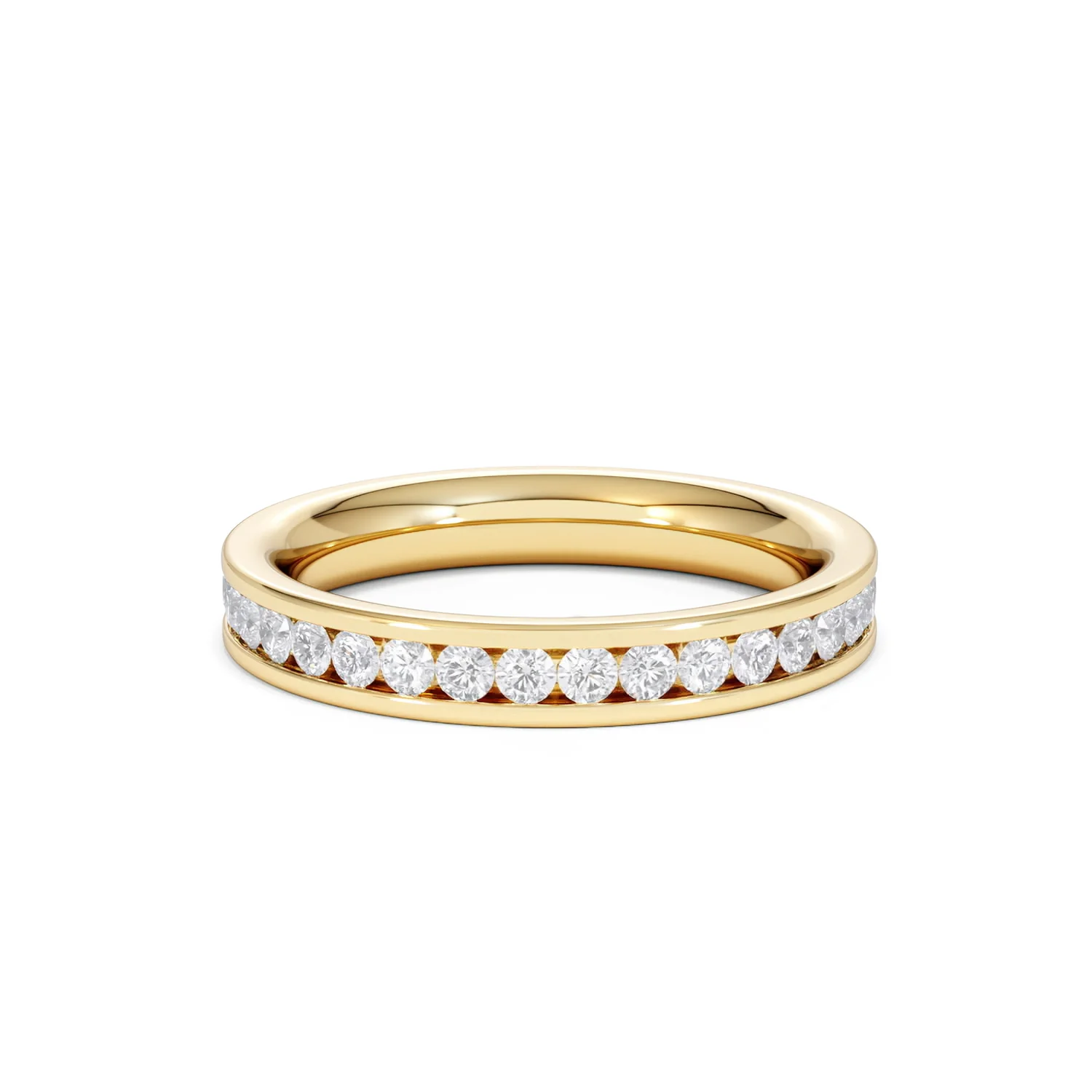 Rae Lab Diamond Eternity Ring Channel Set 1.00ct G/Vs in 18K Gold - Image 68