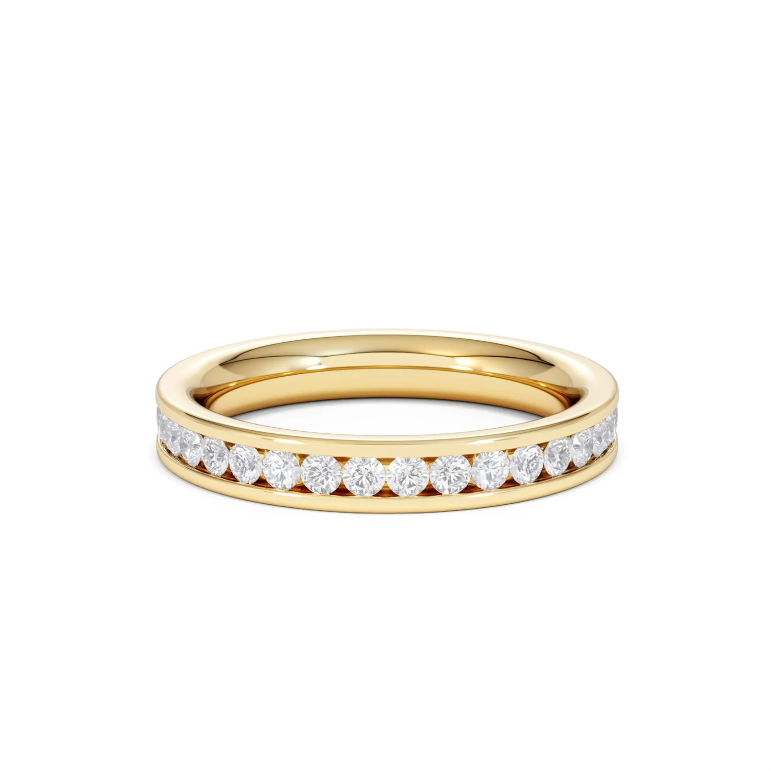 Rae Lab Diamond Eternity Ring Channel Set 1.00ct G/Vs in 18K Gold - Image 77