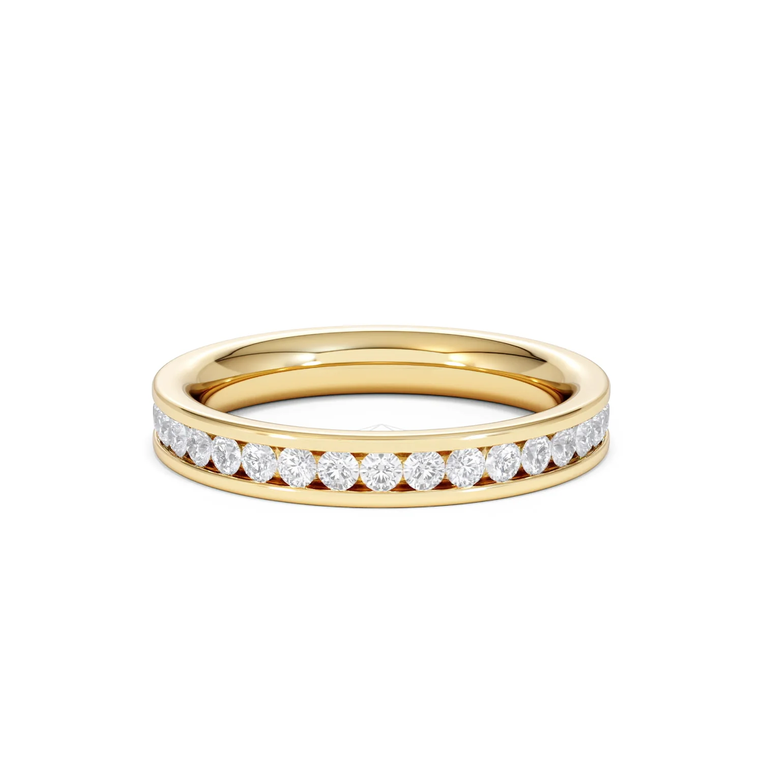 Rae Lab Diamond Eternity Ring Channel Set 1.00ct G/Vs in 18K Gold - Image 8