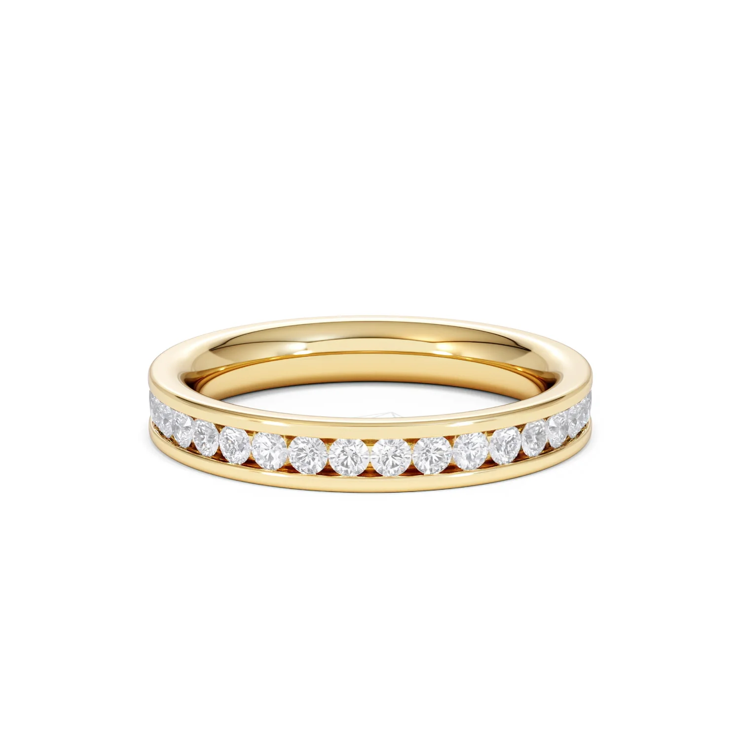 Rae Lab Diamond Eternity Ring Channel Set 1.00ct G/Vs in 18K Gold - Image 84
