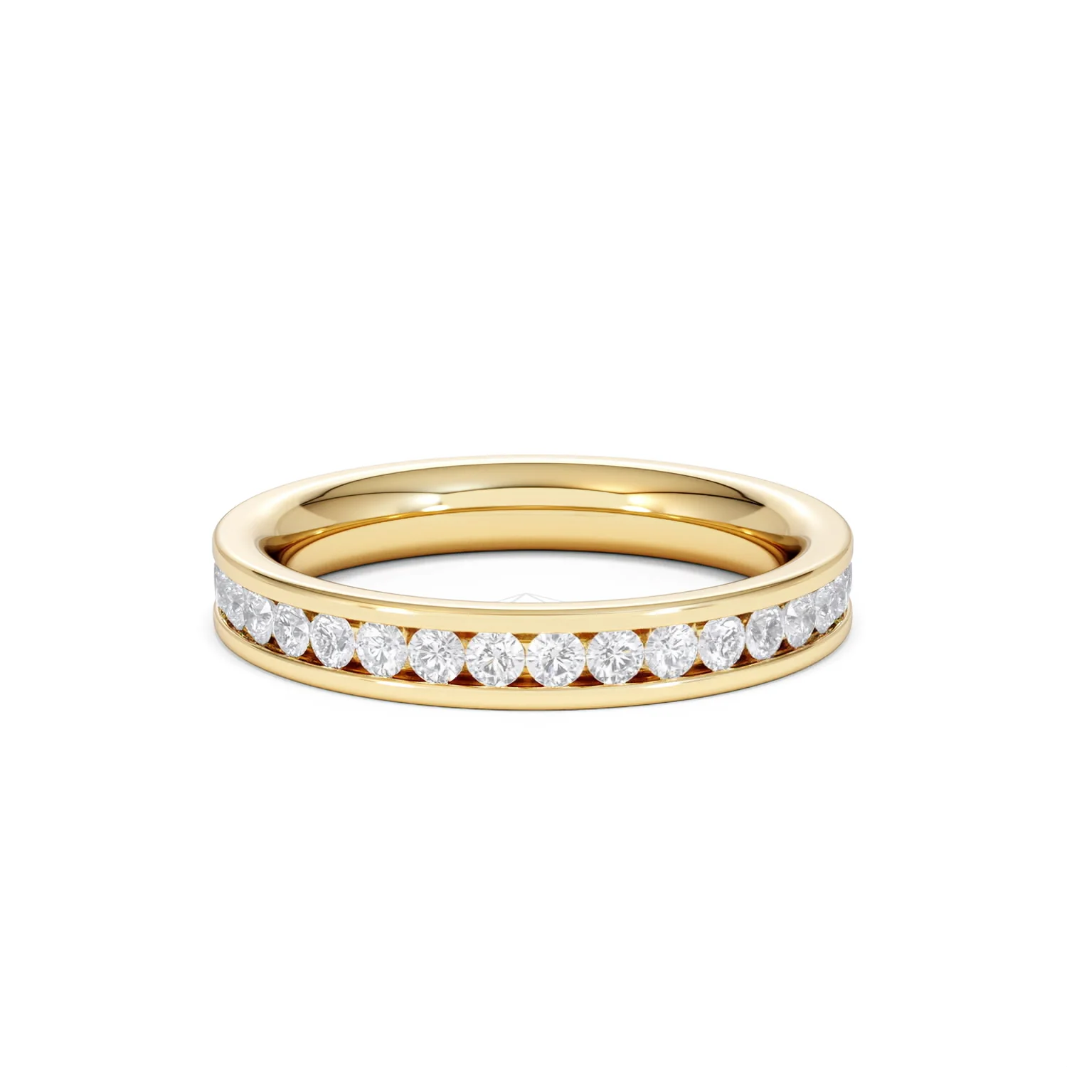 Rae Lab Diamond Eternity Ring Channel Set 1.00ct G/Vs in 18K Gold - Image 9