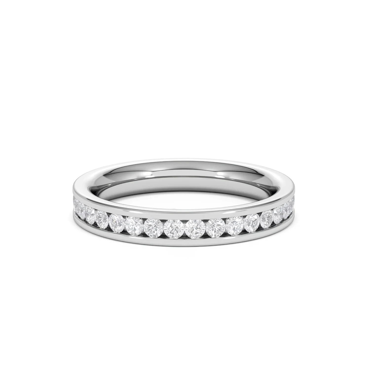 Rae Lab Diamond Eternity Ring Channel Set 1.00ct G/Vs in Platinum - Image 28