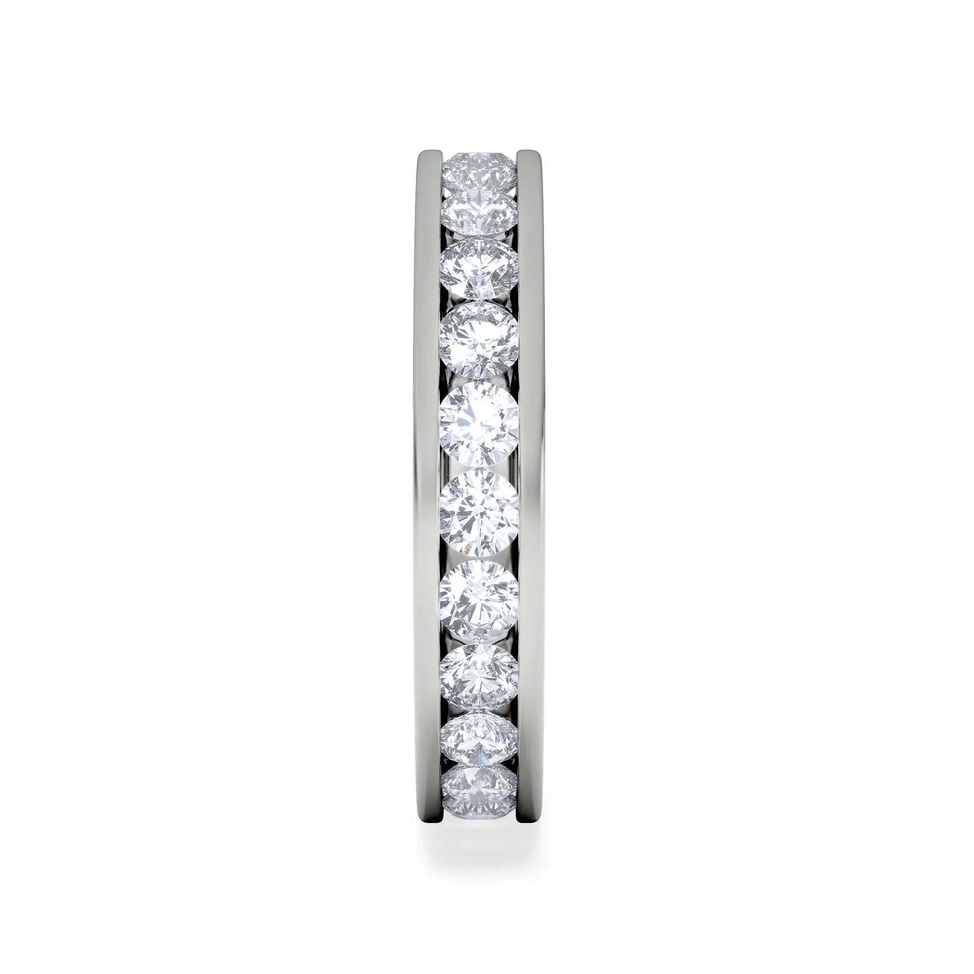 Rae Lab Diamond Eternity Ring Channel Set 2.00ct G/Vs 18K White Gold - Image 5