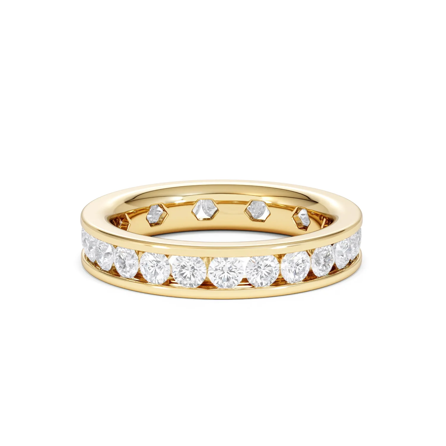 Rae Lab Diamond Eternity Ring Channel Set 2.00ct G/Vs in 18K Gold - Image 25