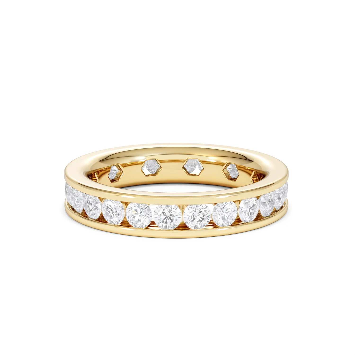 Rae Lab Diamond Eternity Ring Channel Set 2.00ct G/Vs in 18K Gold - Image 27