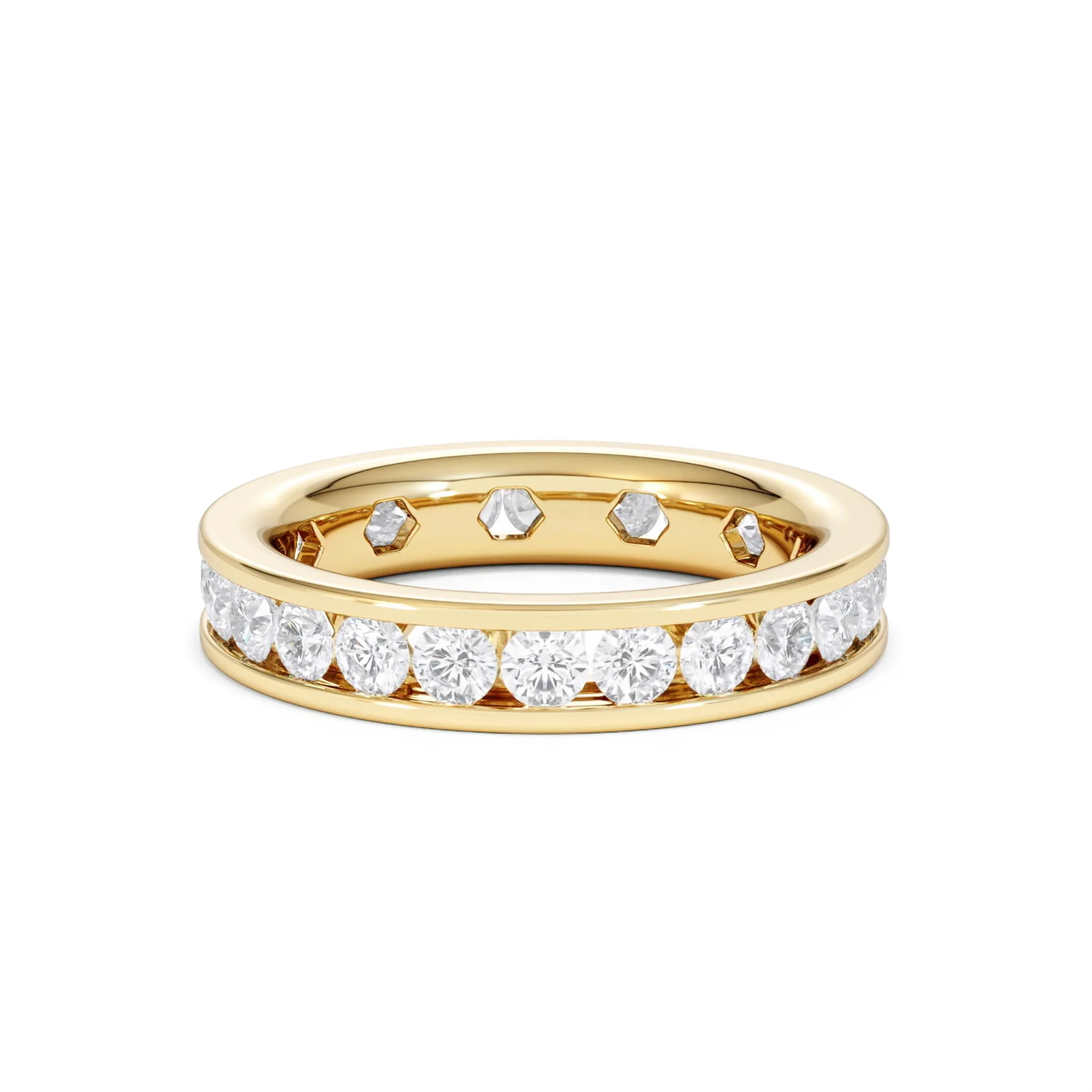 Rae Lab Diamond Eternity Ring Channel Set 2.00ct G/Vs in 18K Gold - Image 38