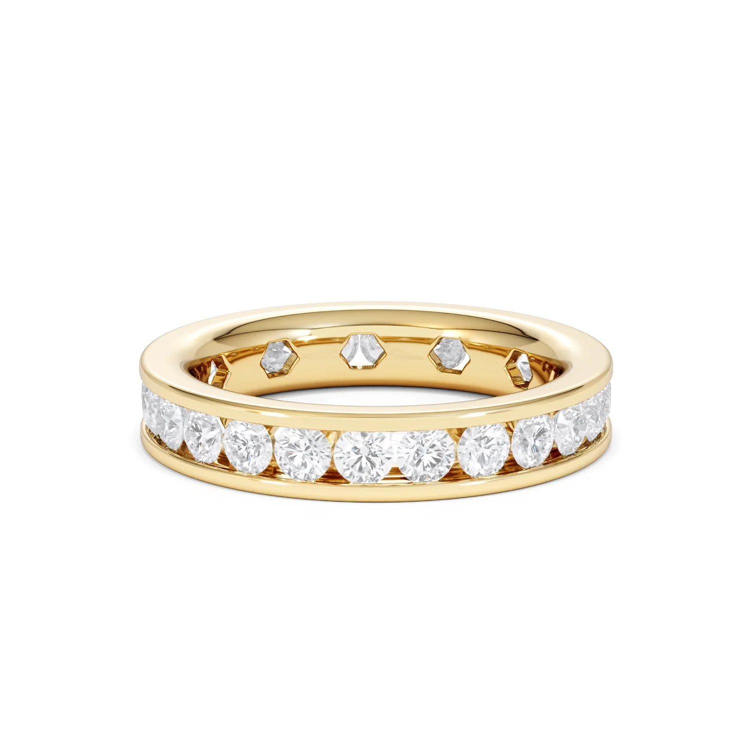 Rae Lab Diamond Eternity Ring Channel Set 2.00ct G/Vs in 18K Gold - Image 77