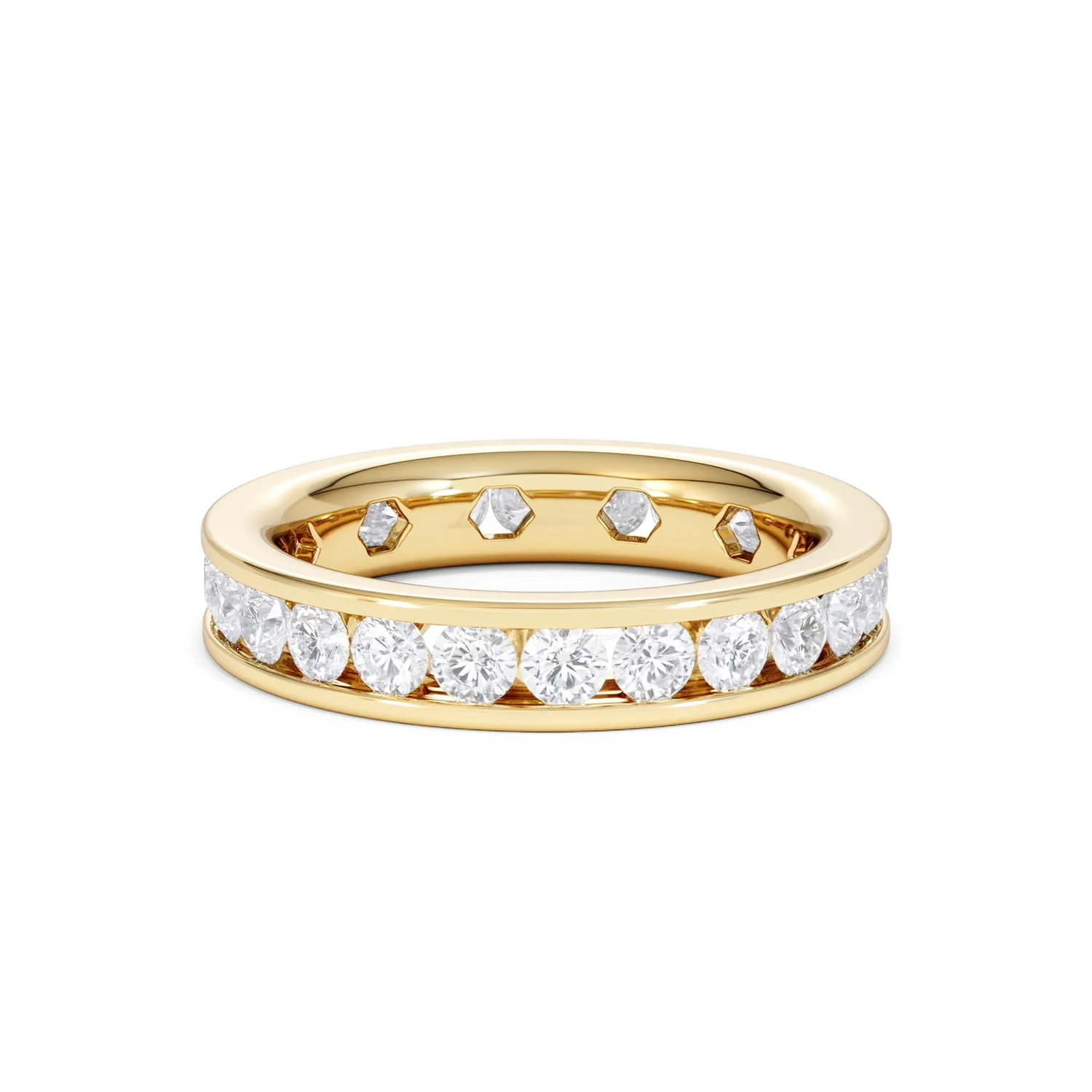Rae Lab Diamond Eternity Ring Channel Set 2.00ct G/Vs in 18K Gold - Image 85