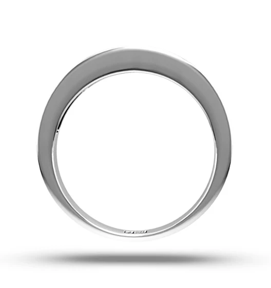 Rae Platinum Lab Diamond Half Band Eternity Ring 1.00CT G/VS - Image 3