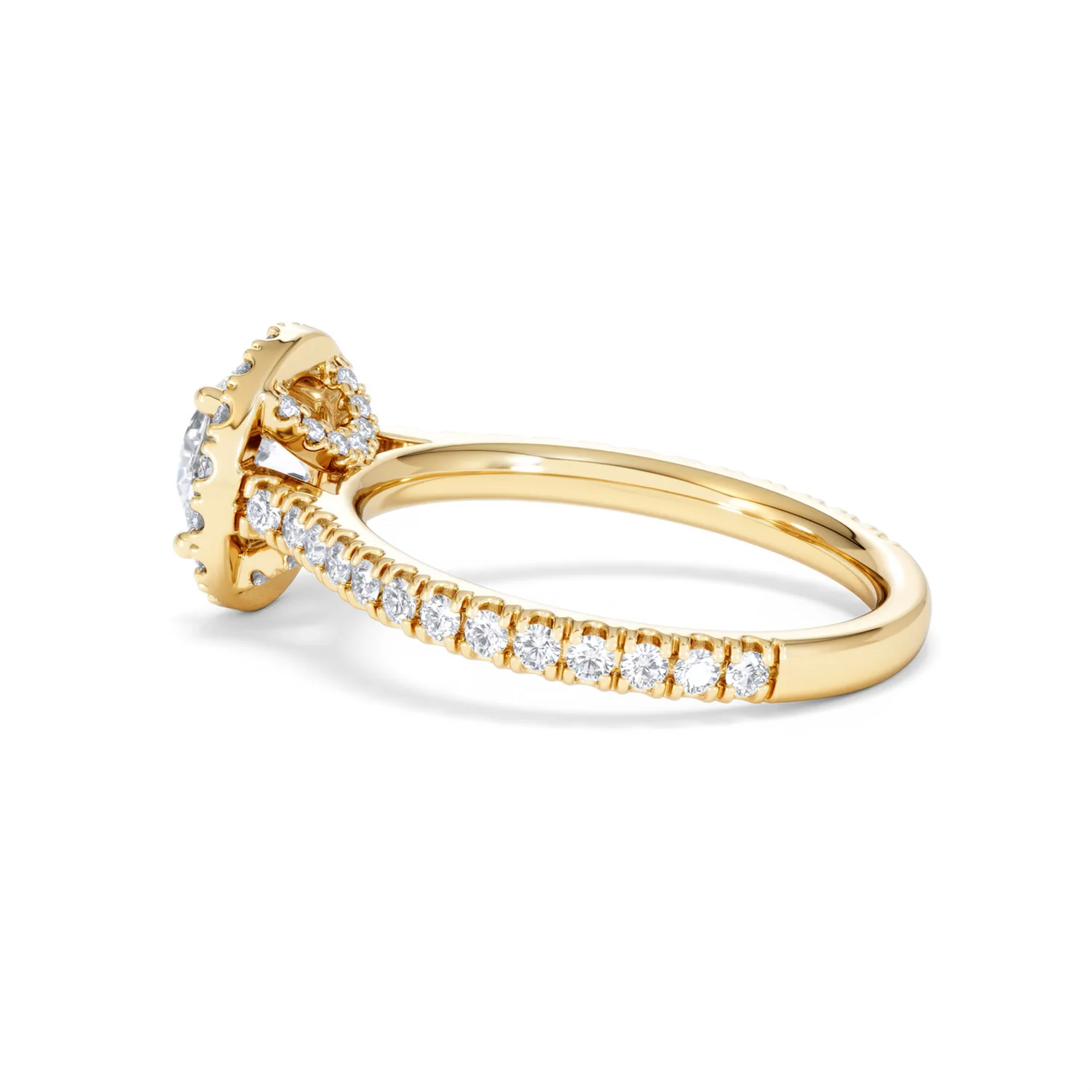 Reina Lab Diamond Halo Engagement Ring in 18K Gold 1.80ct F/VS1 - Image 63